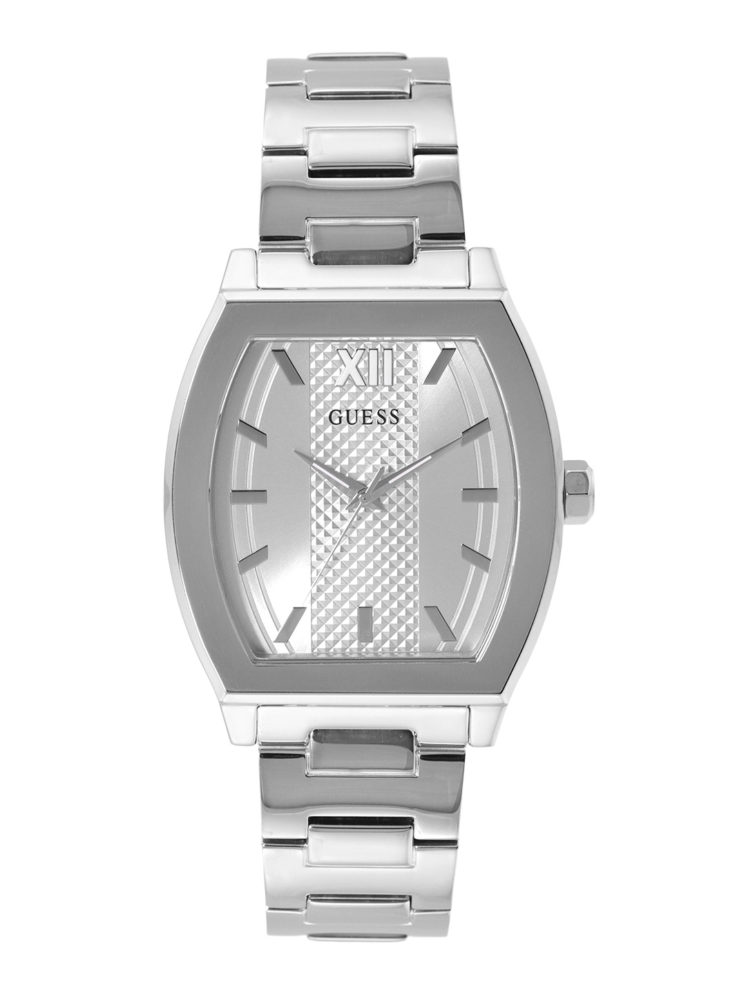 GUESS Men Dress Punctual Stainless Steel Bracelet Style Straps Analogue Watch GW0705G1, Silver
GUESS Men Dress Punctual Stainless Steel Bracelet Style Straps Analogue Watch GW0705G1, Silver