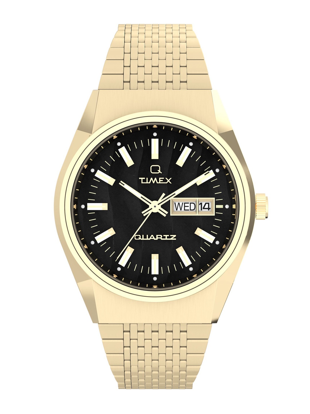 Timex Men Patterned Dial & Stainless Steel Straps Analogue Watch TW2W62500UJ, Black
Timex Men Patterned Dial & Stainless Steel Straps Analogue Watch TW2W62500UJ, Black