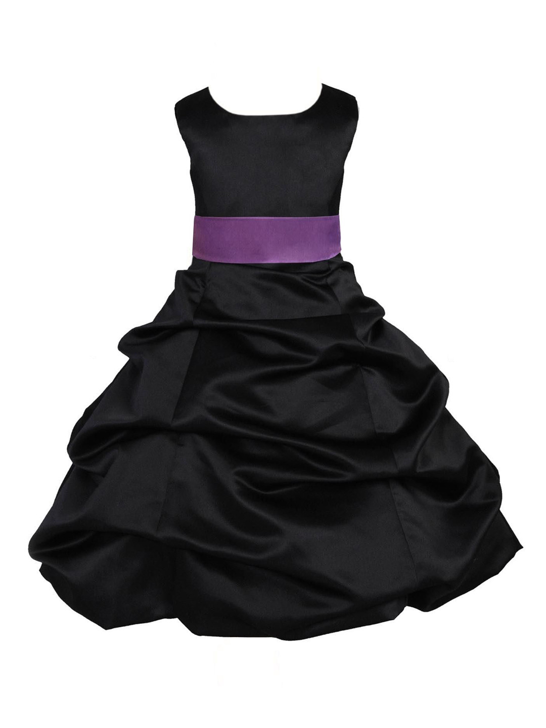 Wish little Girls Round Neck Sleeveless A-Line Dress, Black
Wish little Girls Round Neck Sleeveless A-Line Dress, Black