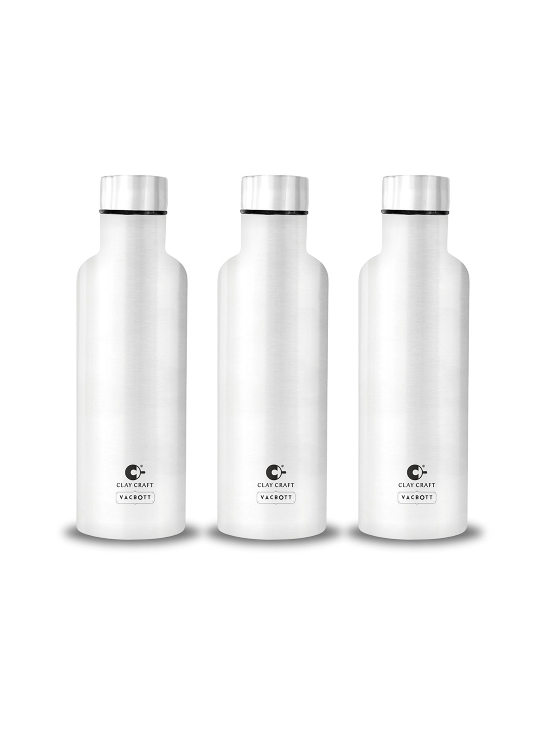 Clay Craft Vacbott Melissa 1100Ml Single-Wall Stainless Steel BIS Approved Water Bottle, Silver
Clay Craft Vacbott Melissa 1100Ml Single-Wall Stainless Steel BIS Approved Water Bottle, Silver