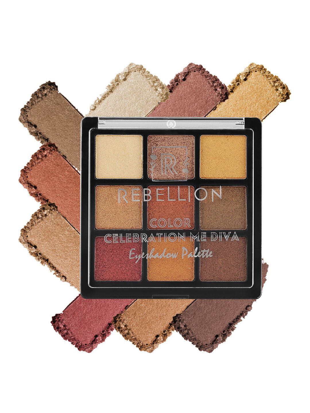 Rebellion Cosmetics Color Celebration Me Diva Eyeshadow Palette- Aurum Glow- 59.054g, Gold
Rebellion Cosmetics Color Celebration Me Diva Eyeshadow Palette- Aurum Glow- 59.054g, Gold