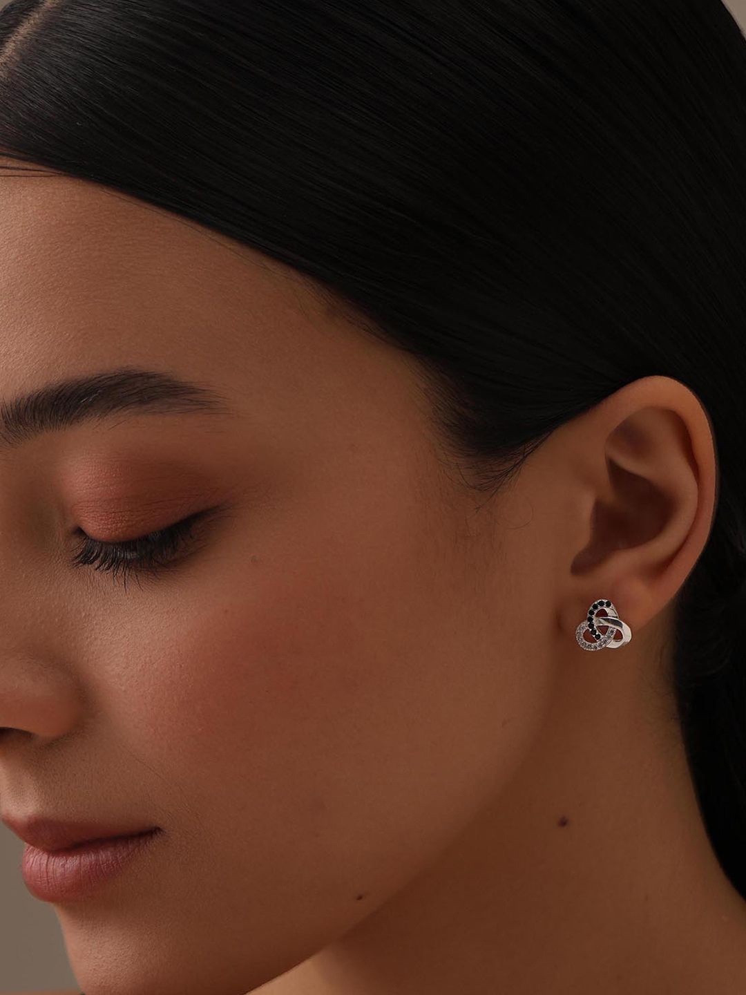 LeCalla Silver-Plated 925 Sterling Silver Love-Knot Zirconia Infinity Celtic Knot Studs
LeCalla Silver-Plated 925 Sterling Silver Love-Knot Zirconia Infinity Celtic Knot Studs