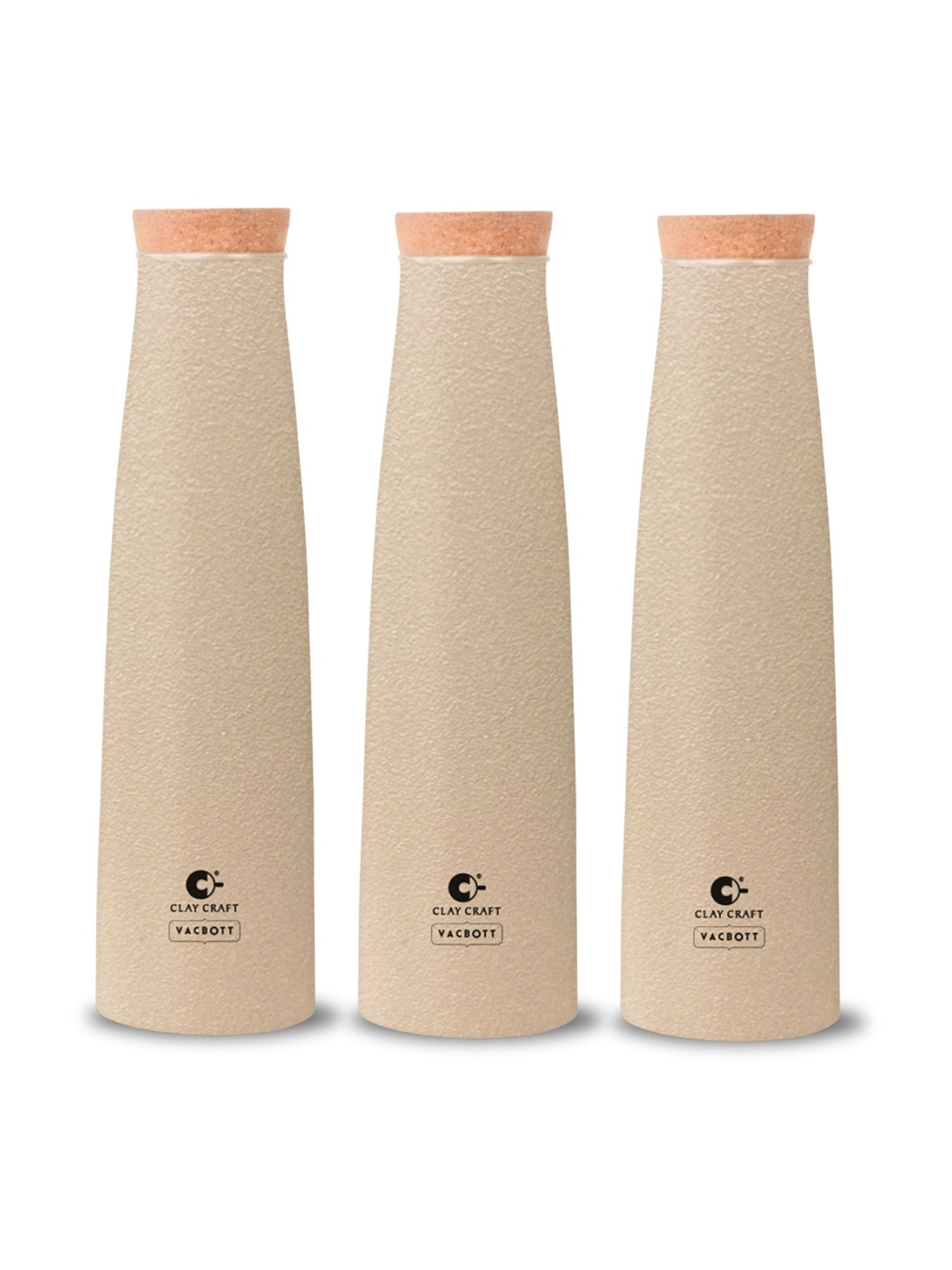 Clay Craft Vacbott Chariott 900Ml Single-Wall Stainless Steel BIS Approved Water Bottle, Beige
Clay Craft Vacbott Chariott 900Ml Single-Wall Stainless Steel BIS Approved Water Bottle, Beige