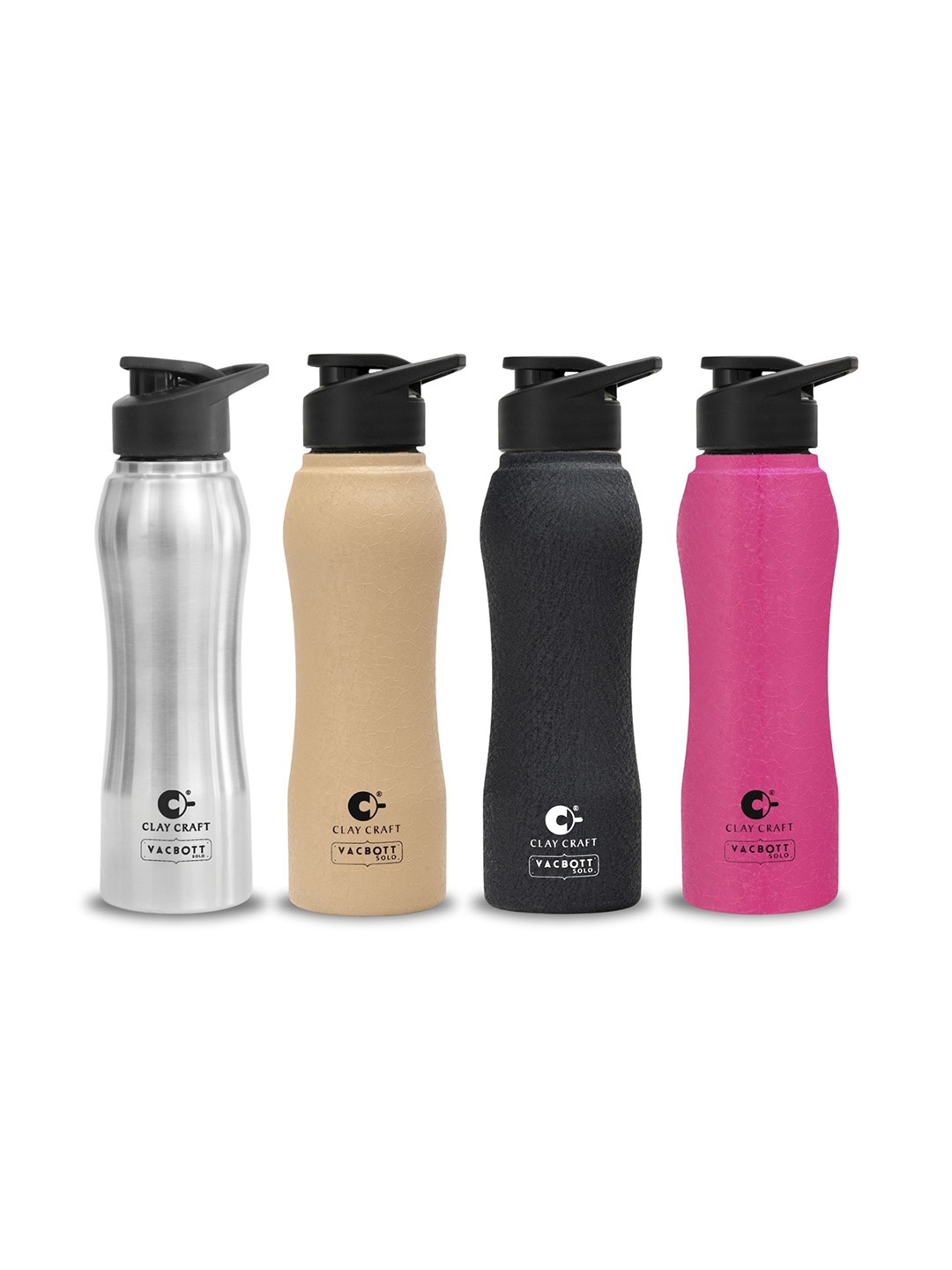 Clay Craft Vacbott Neo 750Ml Single-Wall Stainless Steel BIS Approved Water Bottle, Pink
Clay Craft Vacbott Neo 750Ml Single-Wall Stainless Steel BIS Approved Water Bottle, Pink