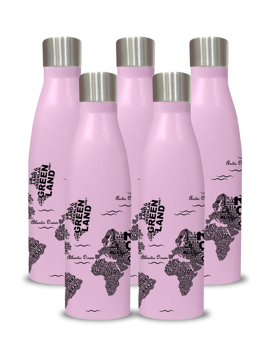 CLAY CRAFT Vacbott GERALD Pink 5 Pieces Printed Single Wall Vacuum Water Bottle 750ml
CLAY CRAFT Vacbott GERALD Pink 5 Pieces Printed Single Wall Vacuum Water Bottle 750ml