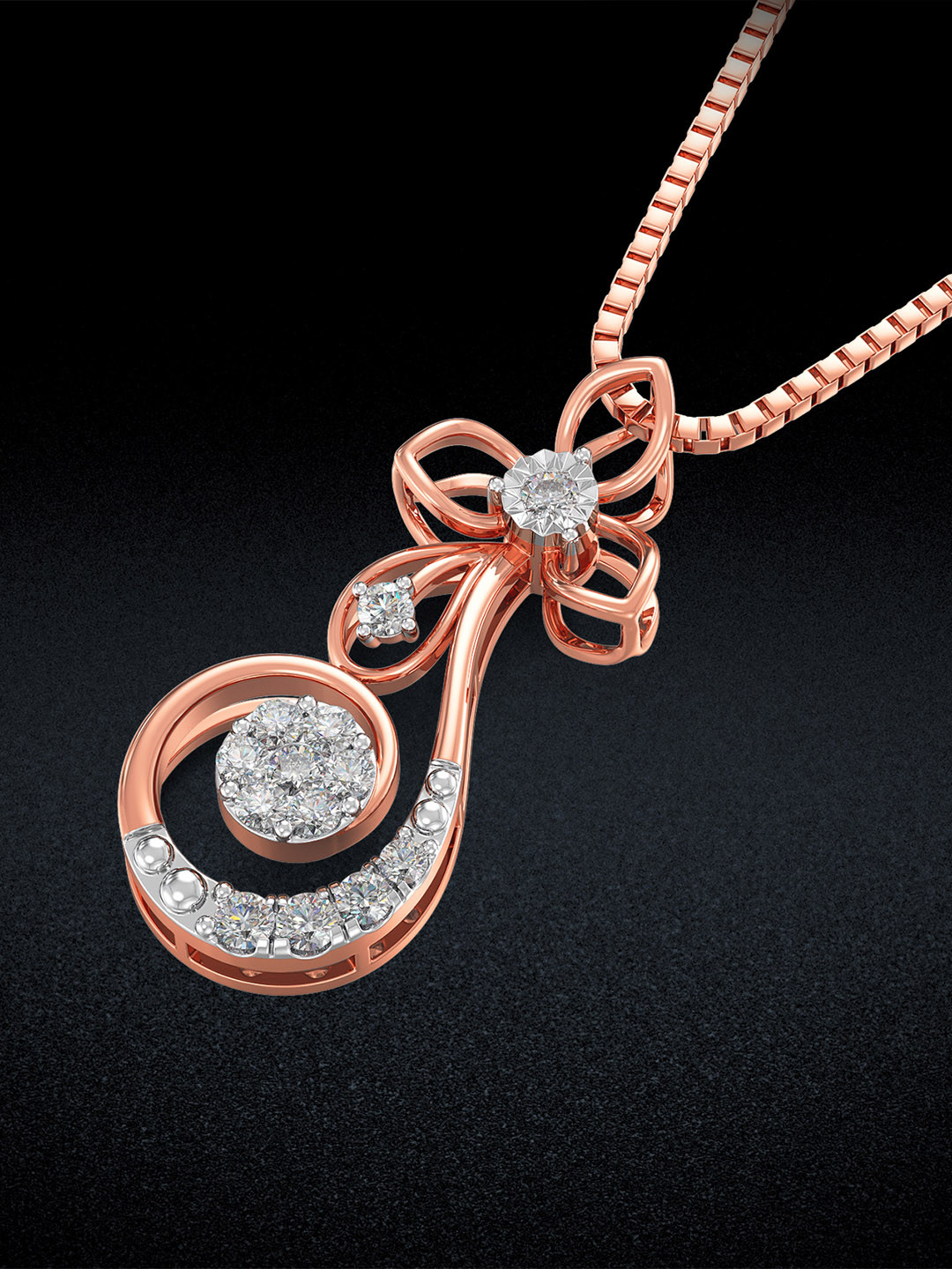 Joyalukkas 18KT Pendant Diamond - 0.096 ct, Rose gold
Joyalukkas 18KT Pendant Diamond - 0.096 ct, Rose gold