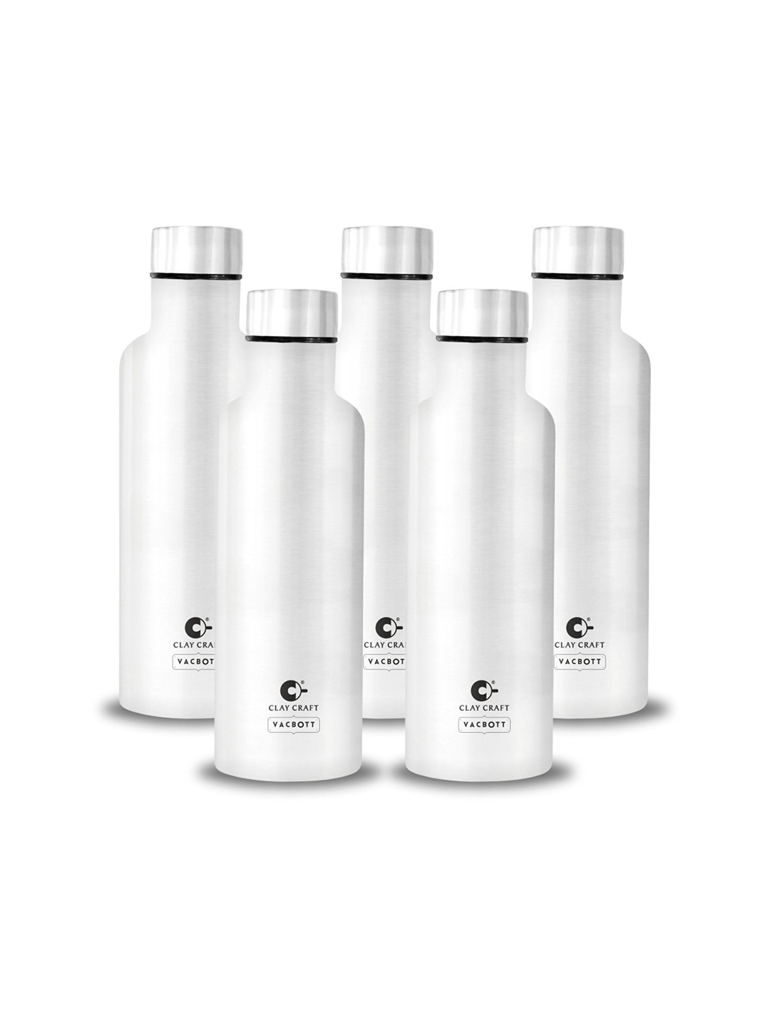 Clay Craft Vacbott Melissa 1100Ml Single-Wall Stainless Steel BIS Approved Water Bottle, Silver
Clay Craft Vacbott Melissa 1100Ml Single-Wall Stainless Steel BIS Approved Water Bottle, Silver