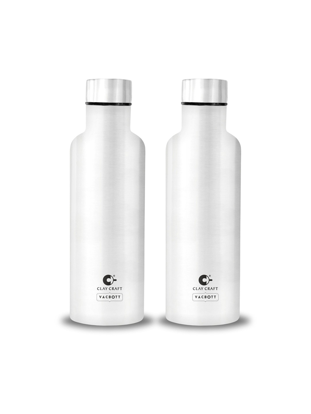Clay Craft Vacbott Melissa 1100Ml Single-Wall Stainless Steel BIS Approved Water Bottle, Silver
Clay Craft Vacbott Melissa 1100Ml Single-Wall Stainless Steel BIS Approved Water Bottle, Silver