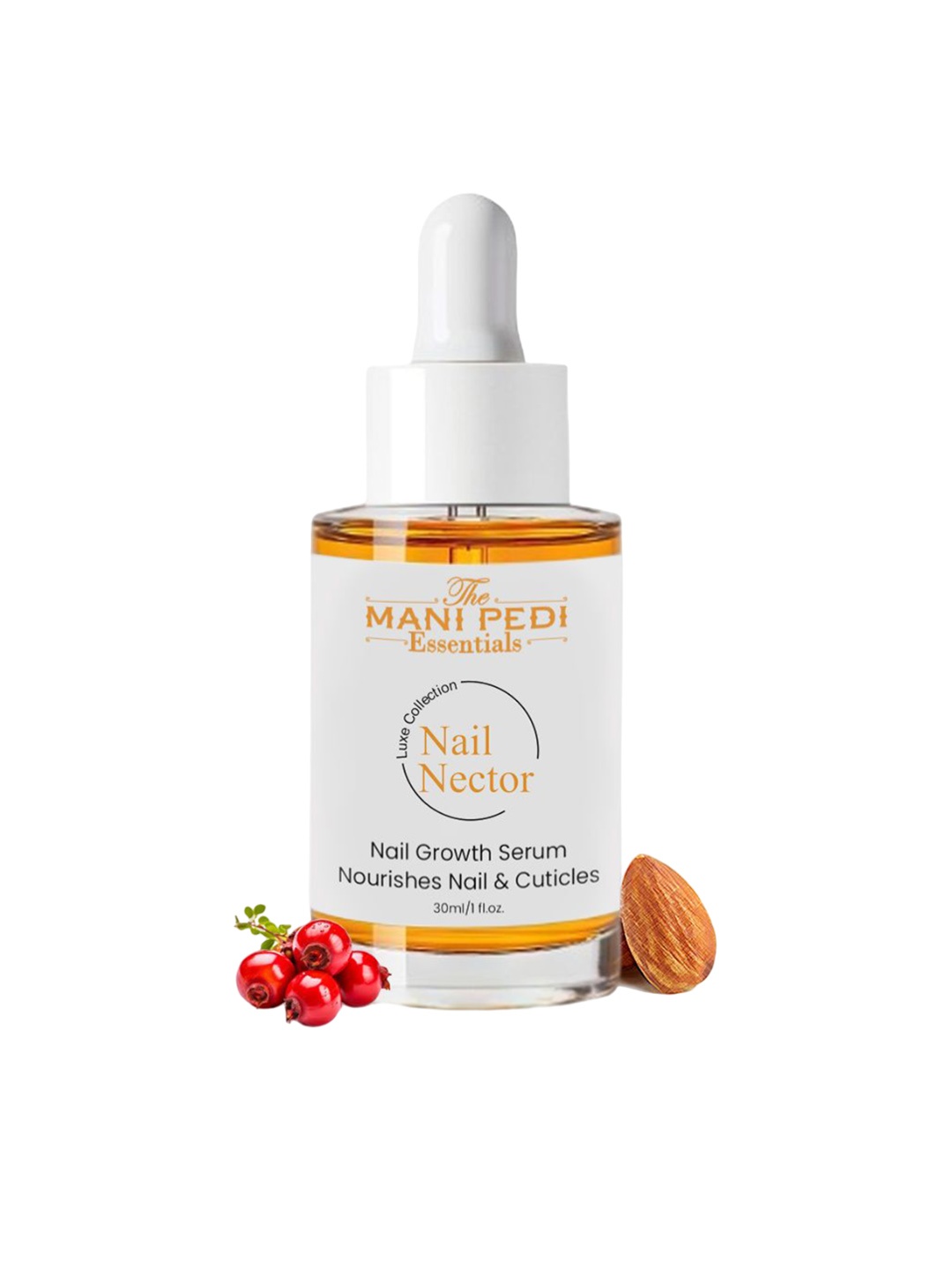 The Mani Pedi Essentials Luxe Collection Nail Nector Serum With Almond Oil - 30 ml, Yellow
The Mani Pedi Essentials Luxe Collection Nail Nector Serum With Almond Oil - 30 ml, Yellow