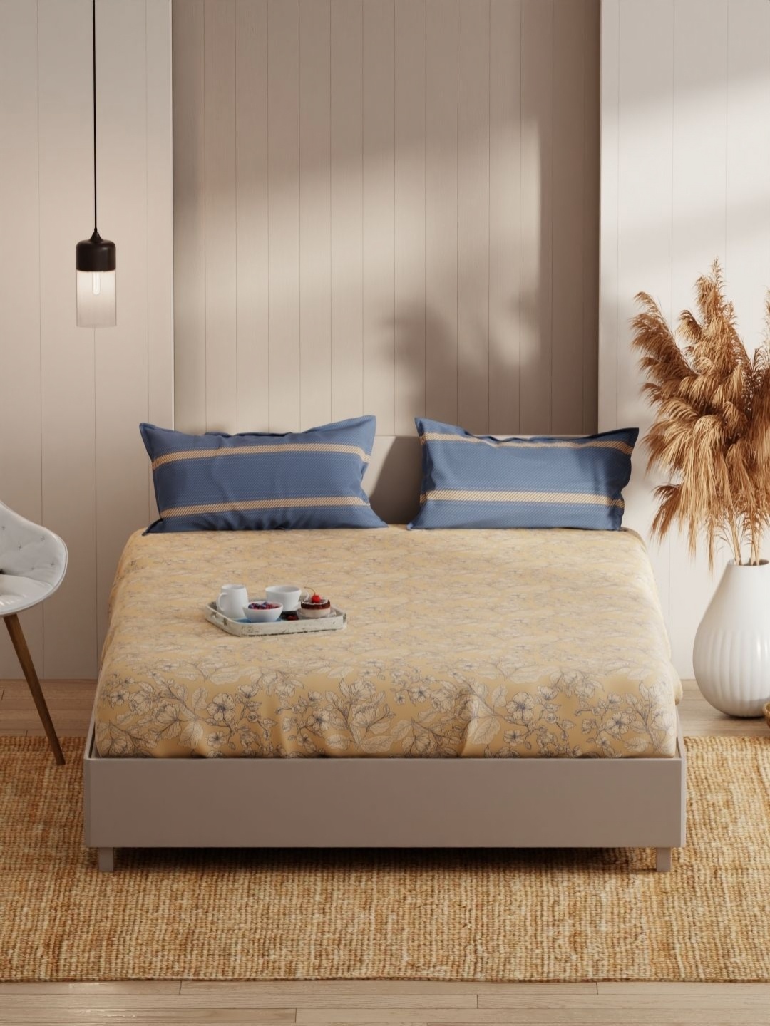 KOPA Bio-Soft Tan Microfiber 152 TC Queen Bedsheet with 2 Pillow Covers 2.31 m X 2.54 m
KOPA Bio-Soft Tan Microfiber 152 TC Queen Bedsheet with 2 Pillow Covers 2.31 m X 2.54 m