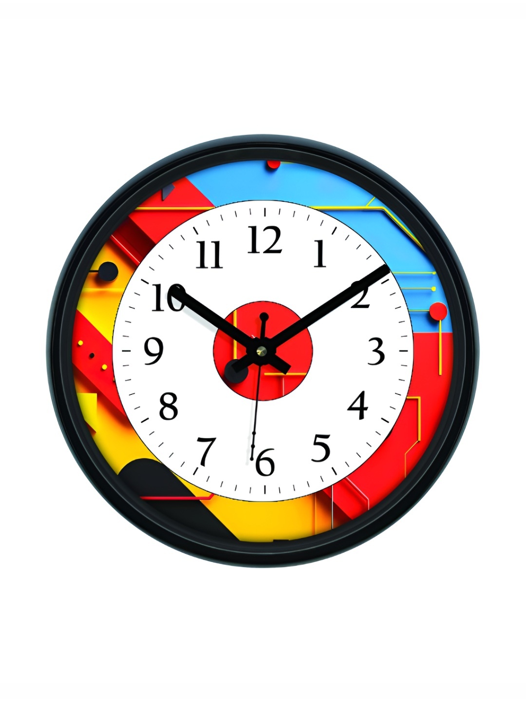 RANDOM Printed Round Shaped Sweep Silent Movement Contemporary Wall Clock, White
RANDOM Printed Round Shaped Sweep Silent Movement Contemporary Wall Clock, White