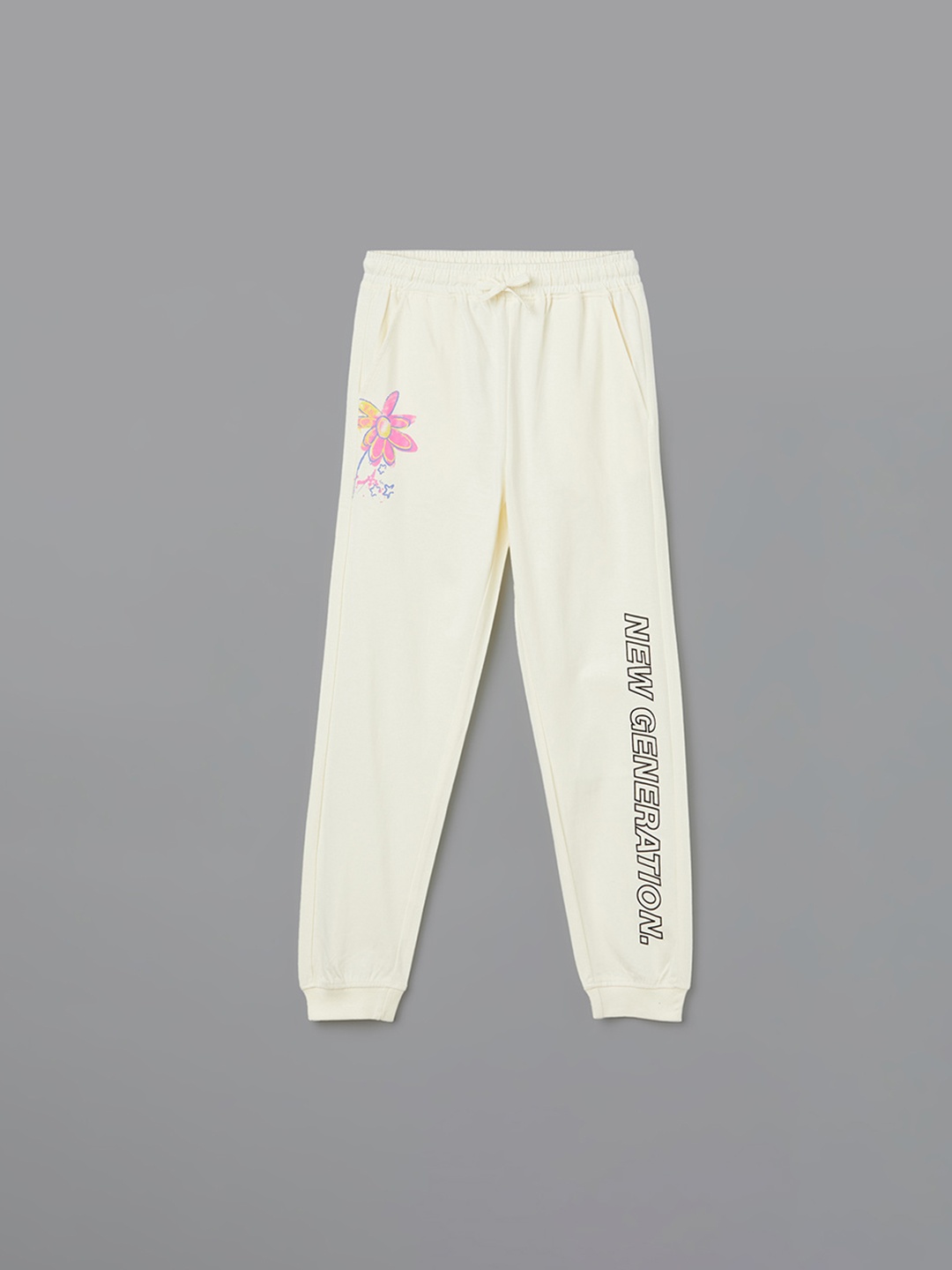 Fame Forever by Lifestyle Girls Regular Fit Printed Pure Cotton Joggers Track Pants, Beige
Fame Forever by Lifestyle Girls Regular Fit Printed Pure Cotton Joggers Track Pants, Beige