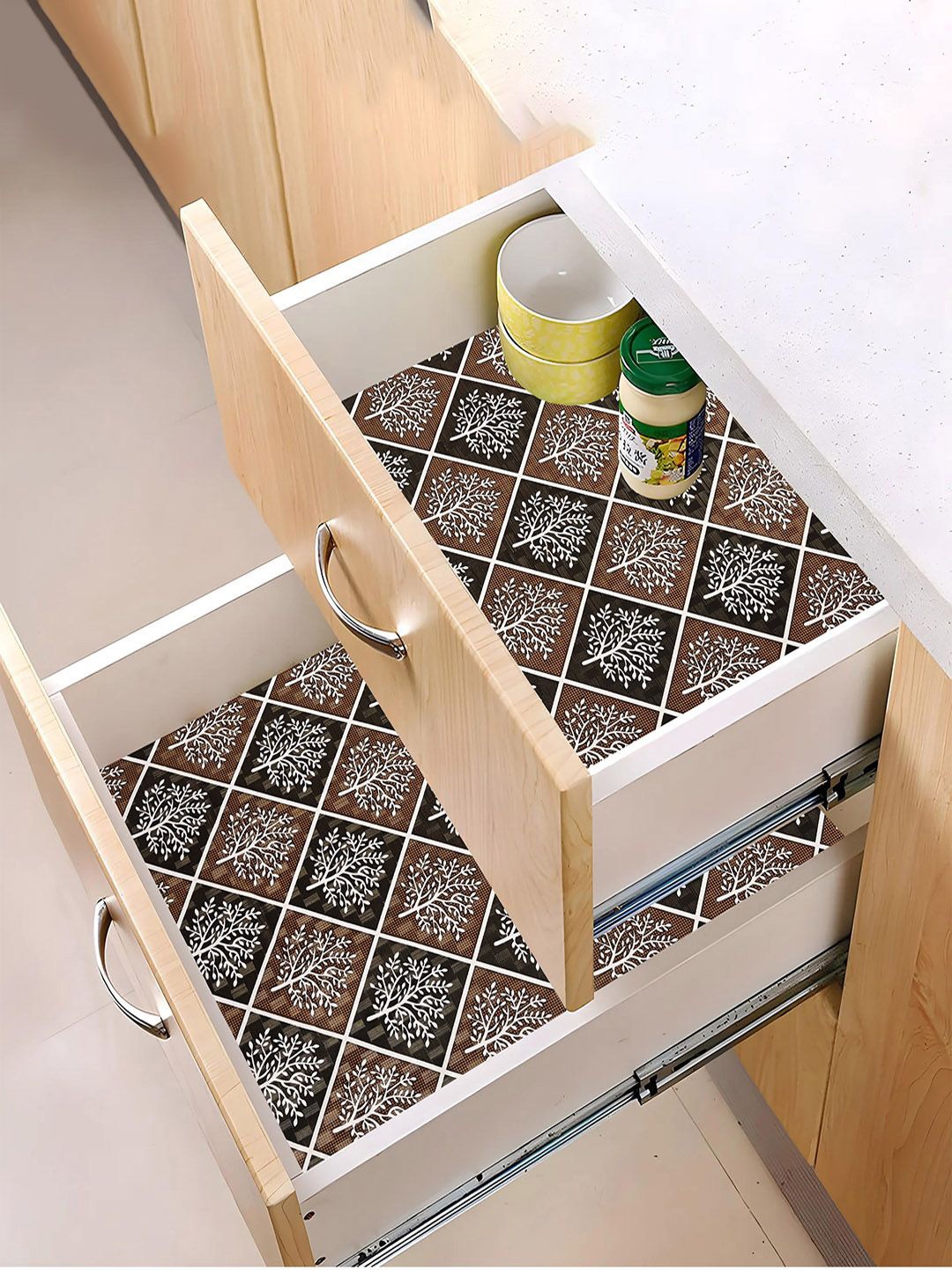 Kuber Industries Brown & White 2 Pieces Printed Water Resistant Shelf Liner Organisers
Kuber Industries Brown & White 2 Pieces Printed Water Resistant Shelf Liner Organisers