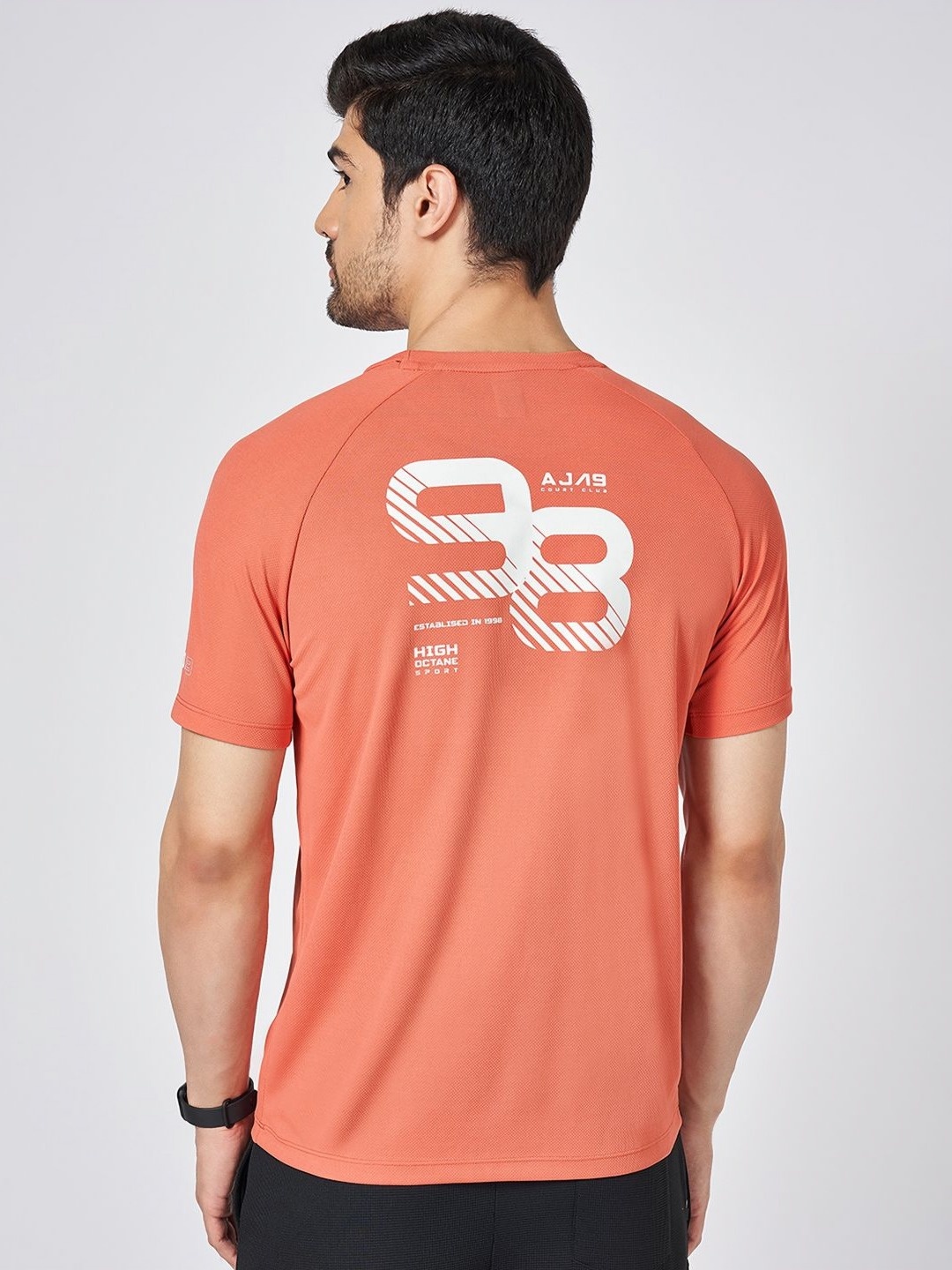 Ajile by Pantaloons Men Typography Printed Round Neck Slim Fit T-shirt, Orange
Ajile by Pantaloons Men Typography Printed Round Neck Slim Fit T-shirt, Orange