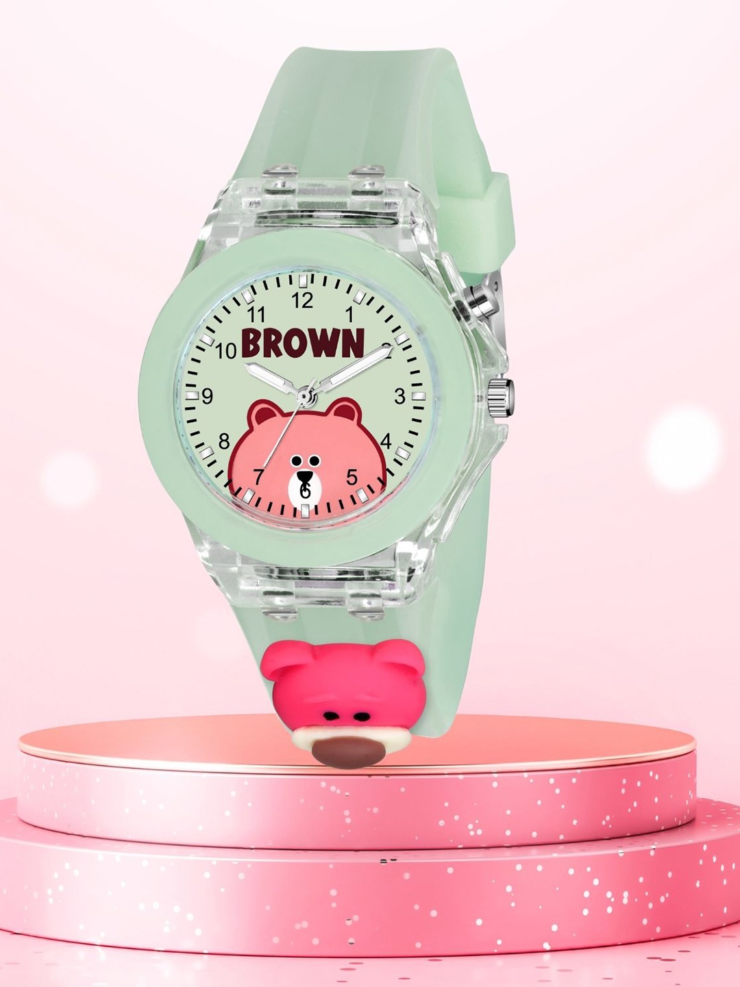 SWADESI STUFF Unisex Kids Dial & Straps Analogue Multi Function Watch MULTI LIGHT GREEN PANDA
SWADESI STUFF Unisex Kids Dial & Straps Analogue Multi Function Watch MULTI LIGHT GREEN PANDA