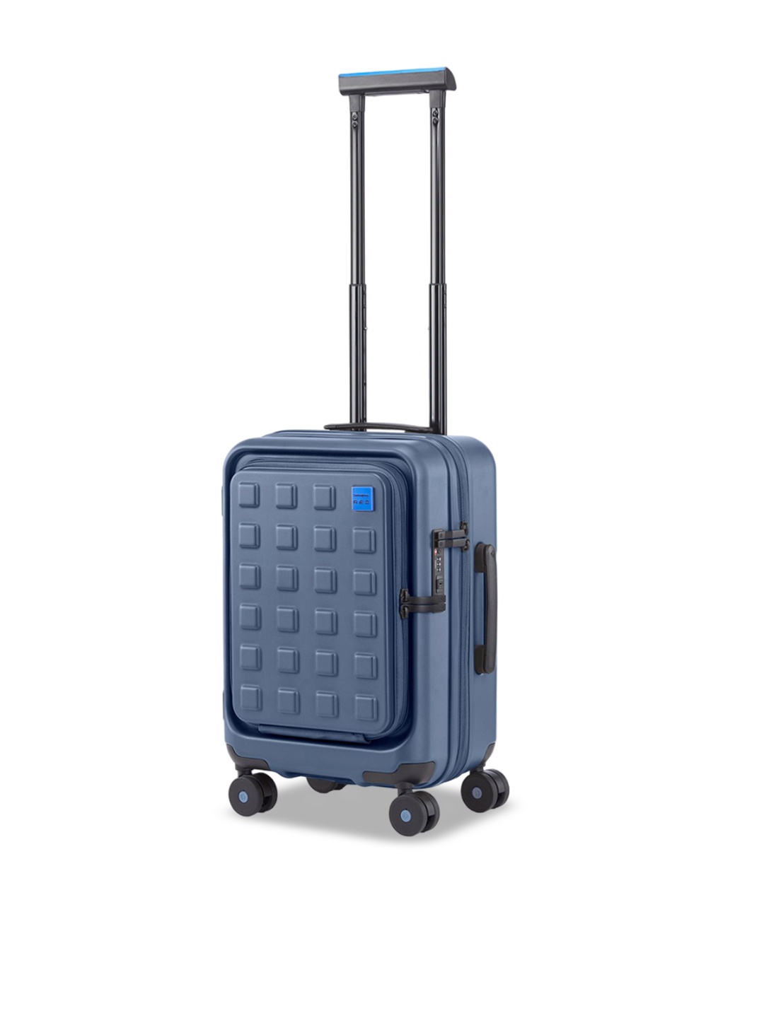 Samsonite RED TOIIS M Expandable Textured Hard-Sided Cabin Trolley Bag, Blue
Samsonite RED TOIIS M Expandable Textured Hard-Sided Cabin Trolley Bag, Blue