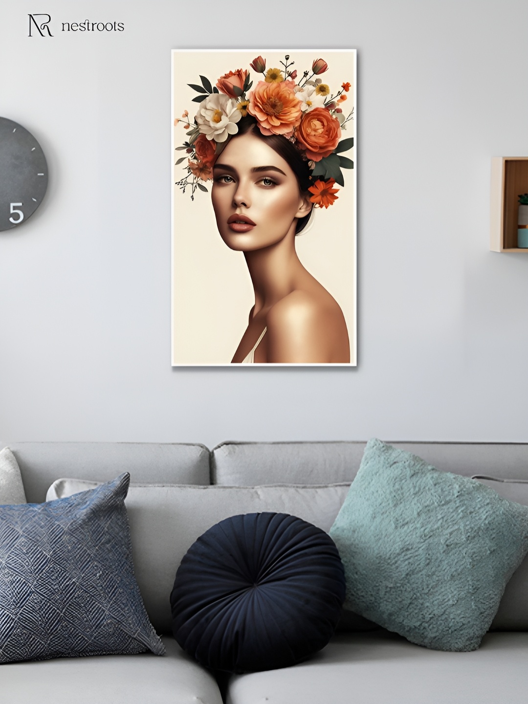 nestroots Brown & Orange Floral Grace Beauty in Bloom Canvas Floral and Botanical Wall Art
nestroots Brown & Orange Floral Grace Beauty in Bloom Canvas Floral and Botanical Wall Art