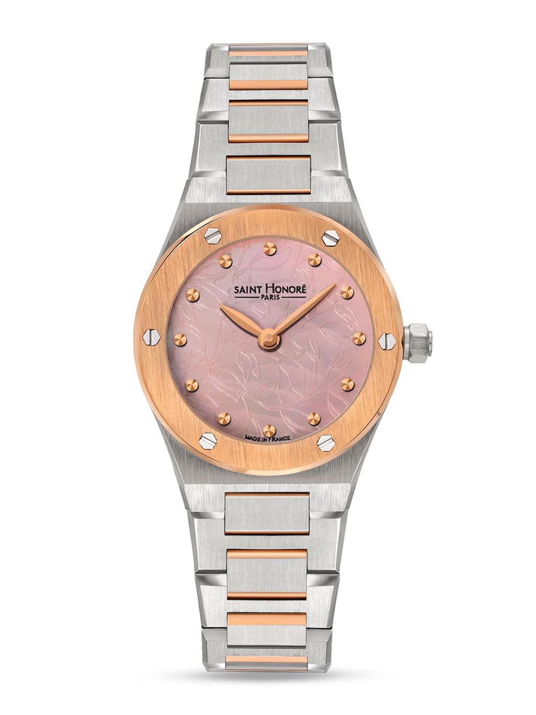 SAINT HONORE PARIS Women Haussmann Lady Quartz Pink Round Watch- NH721125-6YRIR, Rose gold
SAINT HONORE PARIS Women Haussmann Lady Quartz Pink Round Watch- NH721125-6YRIR, Rose gold