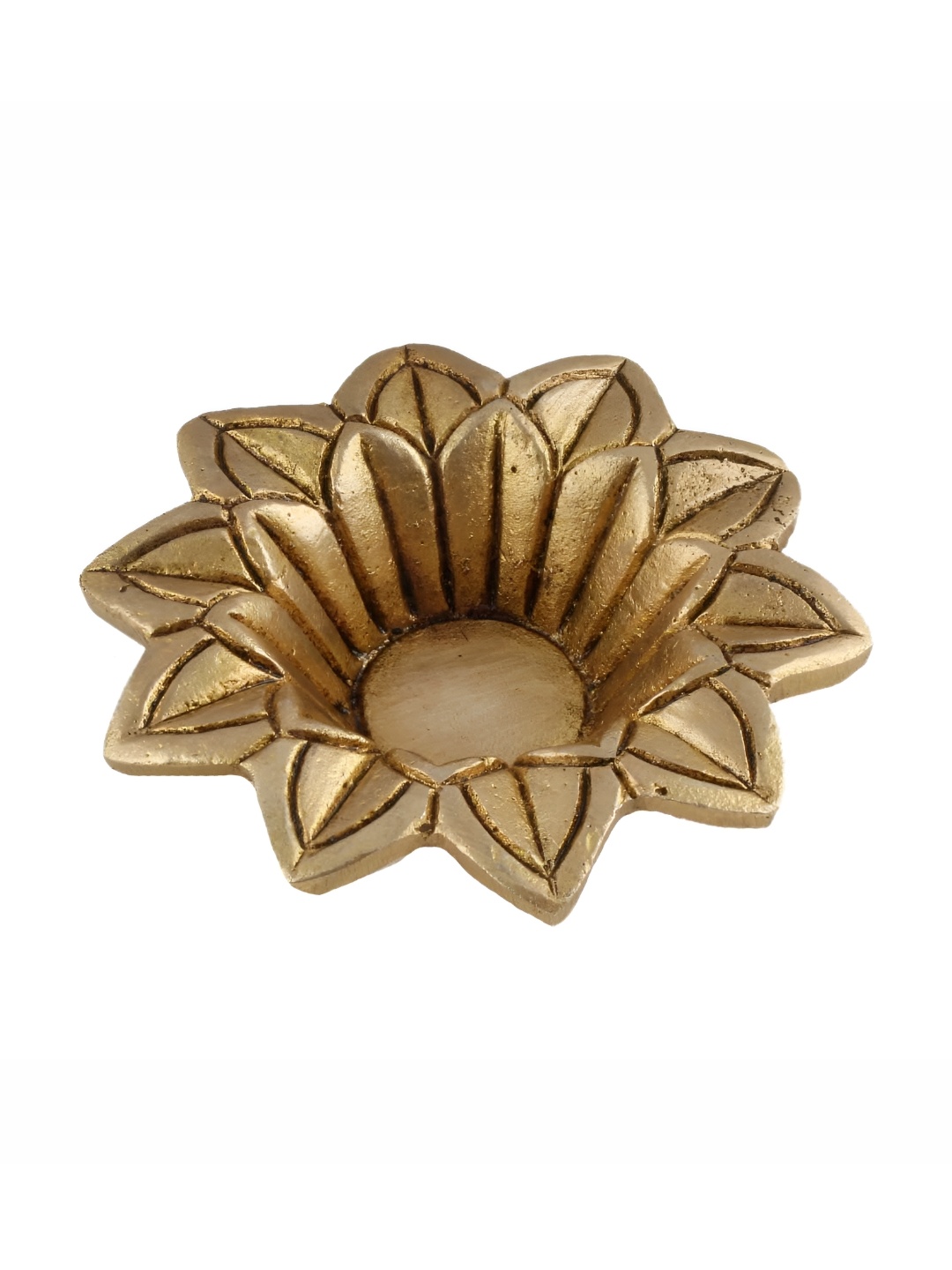 Indianshelf GoldToned and Black Flower Style Decorative Diwali Deepak Diya, Gold
Indianshelf GoldToned and Black Flower Style Decorative Diwali Deepak Diya, Gold