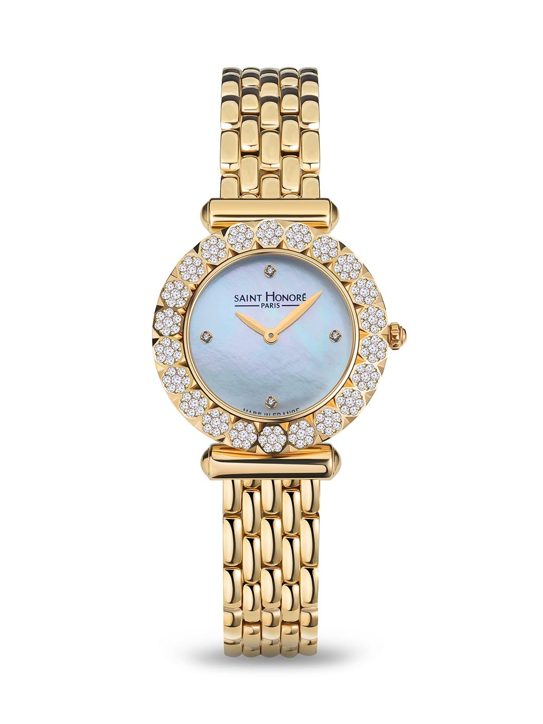 SAINT HONORE PARIS Women Gala Quartz White Round Watch- H-SH-GA721162-3BYD, Silver
SAINT HONORE PARIS Women Gala Quartz White Round Watch- H-SH-GA721162-3BYD, Silver