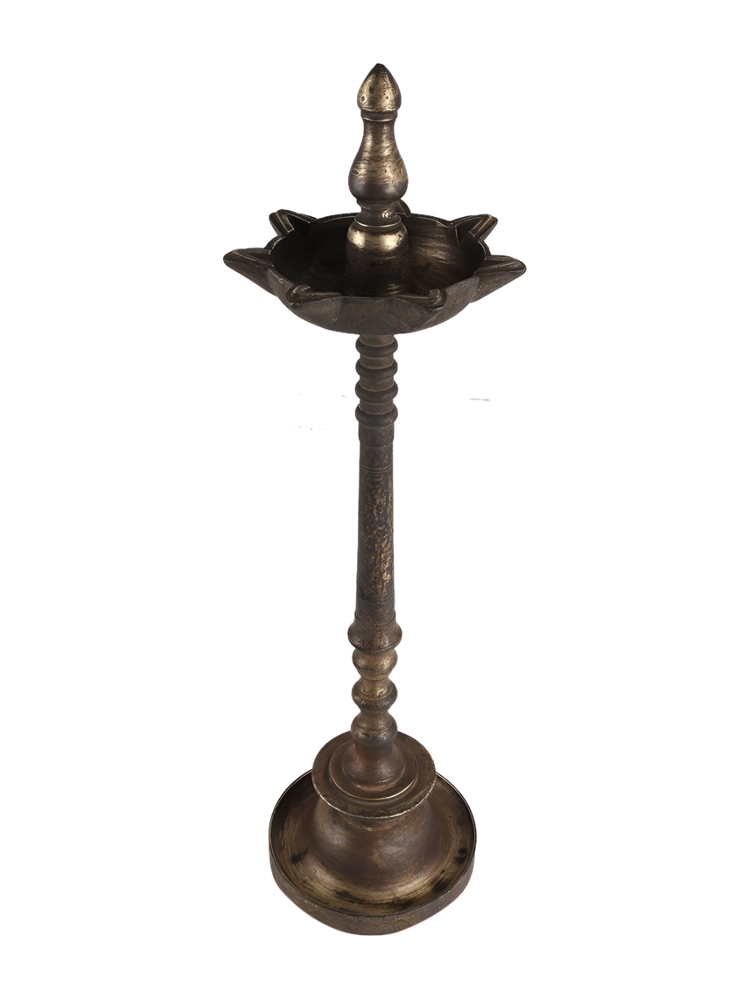 Indianshelf Bronze & Black Textured Antique Brass Diwali Long Standing Diya Oil Lamp
Indianshelf Bronze & Black Textured Antique Brass Diwali Long Standing Diya Oil Lamp