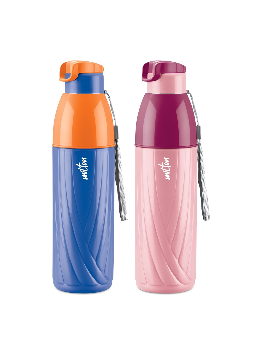 Milton Steel Glacier 900 Blue & Pink 2 Pieces Insulated Inner SS Water Bottle-630ml Each
Milton Steel Glacier 900 Blue & Pink 2 Pieces Insulated Inner SS Water Bottle-630ml Each