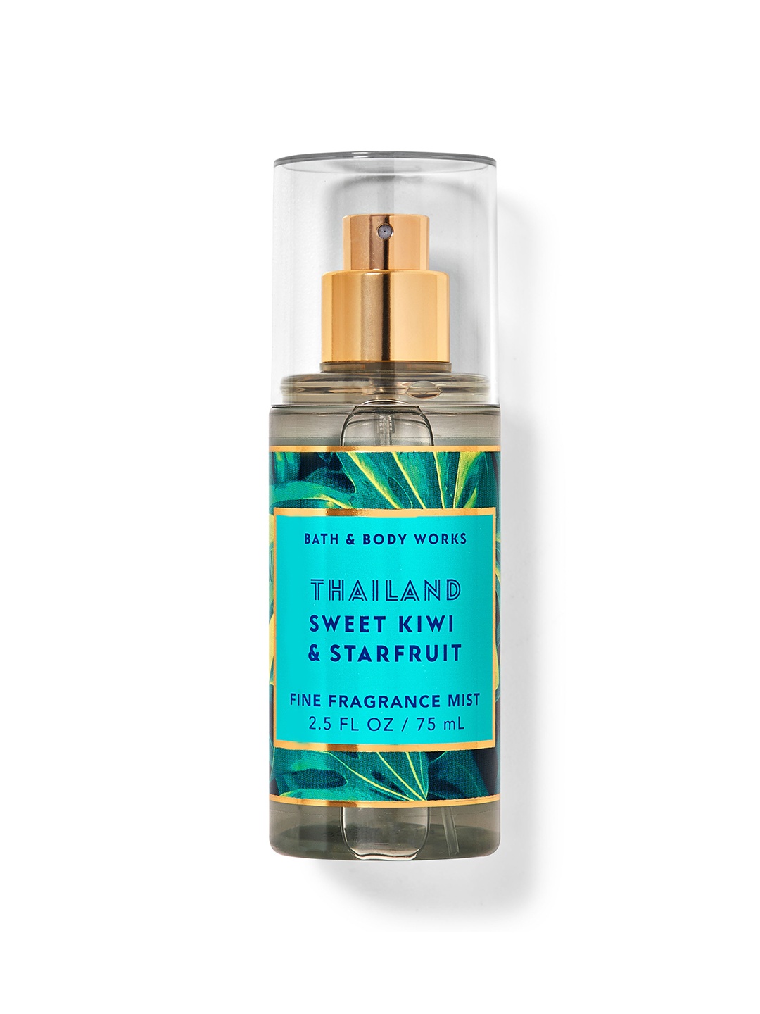 Bath & Body Works Thailand Sweet Kiwi & Starfruit Mini Fine Fragrance Mist - 75ml, Blue
Bath & Body Works Thailand Sweet Kiwi & Starfruit Mini Fine Fragrance Mist - 75ml, Blue