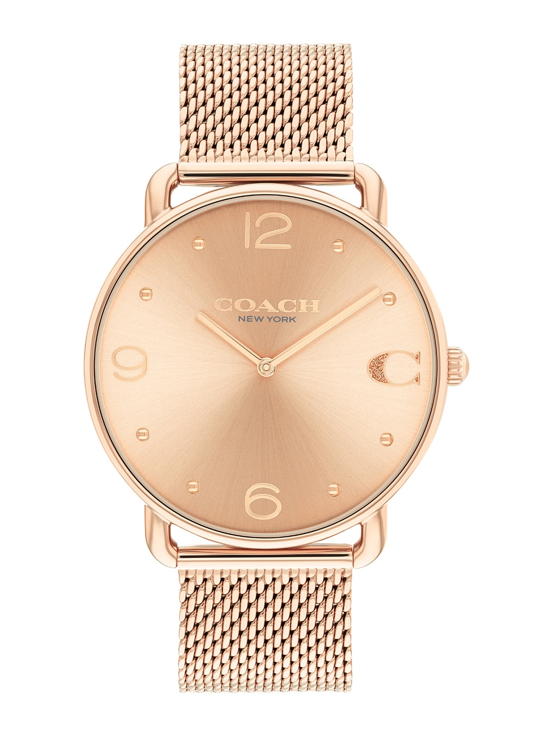 Coach Women Elliot Dial & Stainless Steel Bracelet Style Straps Analogue Watch 14504259, Rose gold
Coach Women Elliot Dial & Stainless Steel Bracelet Style Straps Analogue Watch 14504259, Rose gold