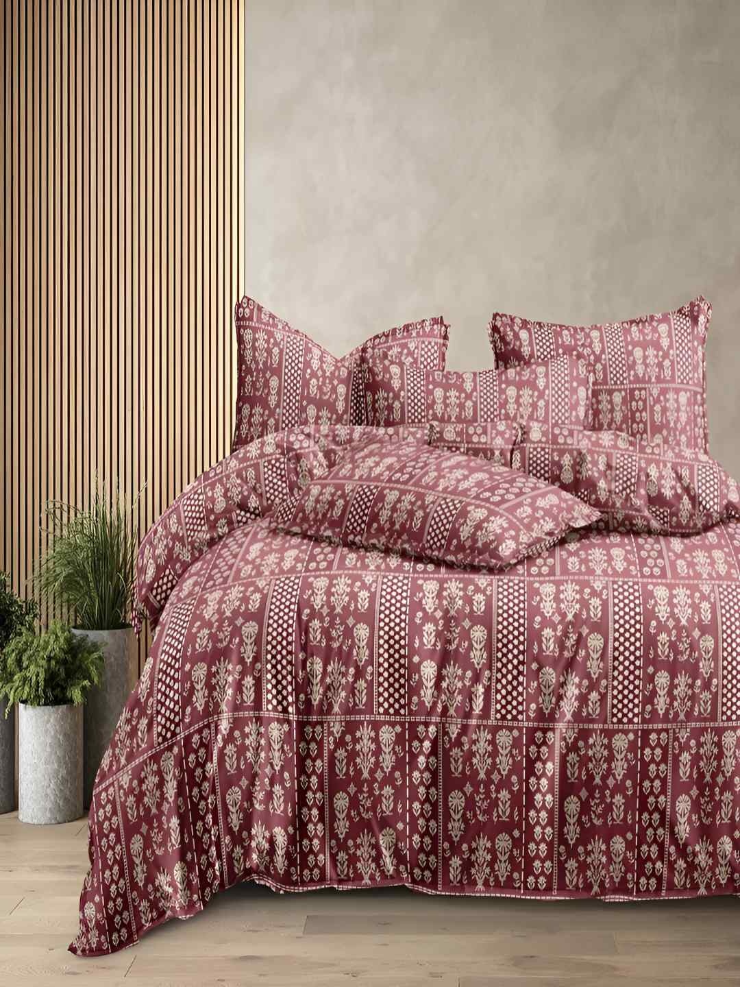 Tundwal's Burgundy & Beige Ethnic Heavy Winter 350 GSM Pure Cotton Single Bed Comforter
Tundwal's Burgundy & Beige Ethnic Heavy Winter 350 GSM Pure Cotton Single Bed Comforter