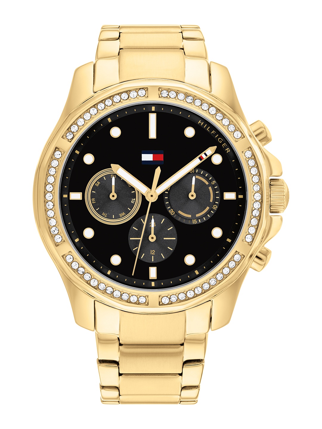 Tommy Hilfiger Women Brooklyn Bracelet Straps Analogue Multi-Function Watch TH1782570, Black
Tommy Hilfiger Women Brooklyn Bracelet Straps Analogue Multi-Function Watch TH1782570, Black