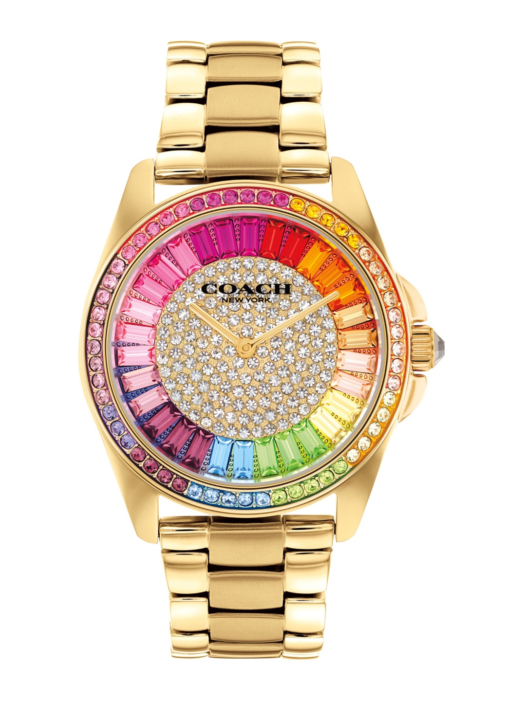 Coach Women Embellished Stainless Steel Bracelet Style Straps Analogue Watch 14504274, Multi
Coach Women Embellished Stainless Steel Bracelet Style Straps Analogue Watch 14504274, Multi