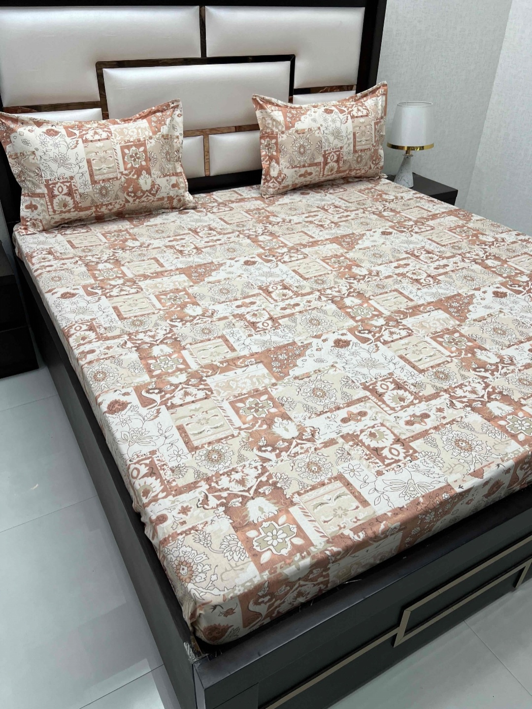 Pure Decor Orange Colored Floral Printed Pure Cotton 380TC King Bedsheet & 2 Pillow Covers
Pure Decor Orange Colored Floral Printed Pure Cotton 380TC King Bedsheet & 2 Pillow Covers