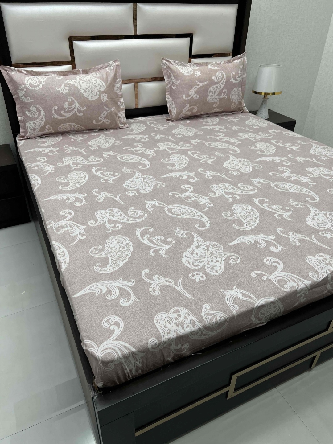 Pure Decor Royal Velar Brown Ethnic Motifs Cotton 250 TC King Bedsheet & 2 Pillow Covers
Pure Decor Royal Velar Brown Ethnic Motifs Cotton 250 TC King Bedsheet & 2 Pillow Covers