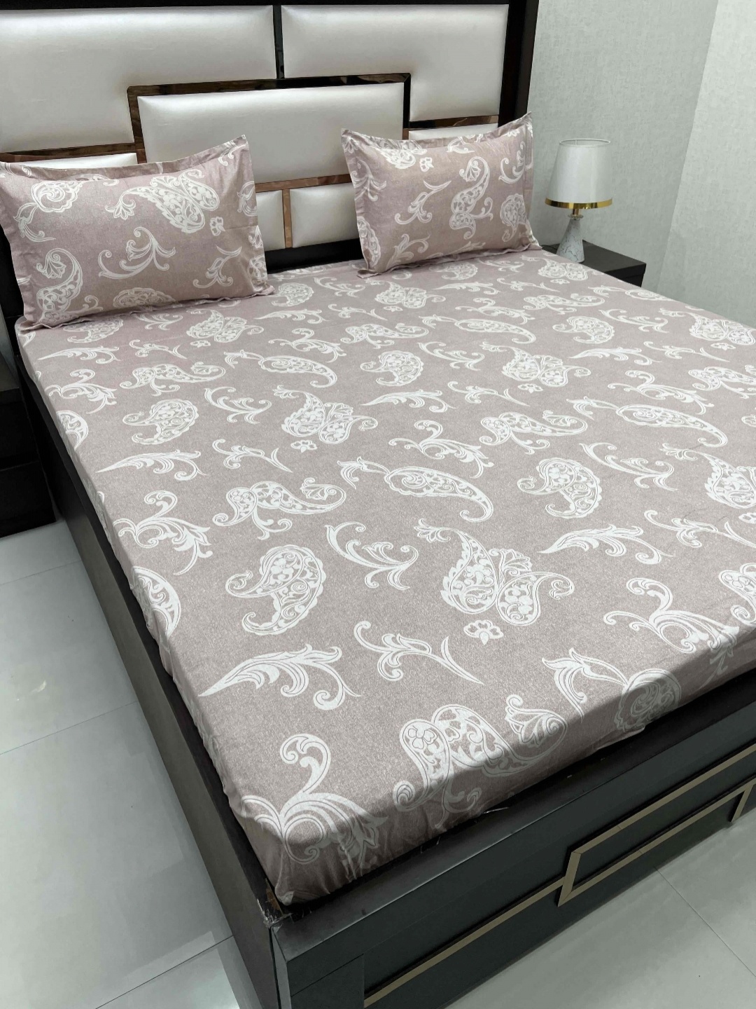 Pure Decor Royal Velar Brown Ethnic Motifs Pure Cotto King Bedsheet With 2 Pillow Covers
Pure Decor Royal Velar Brown Ethnic Motifs Pure Cotto King Bedsheet With 2 Pillow Covers