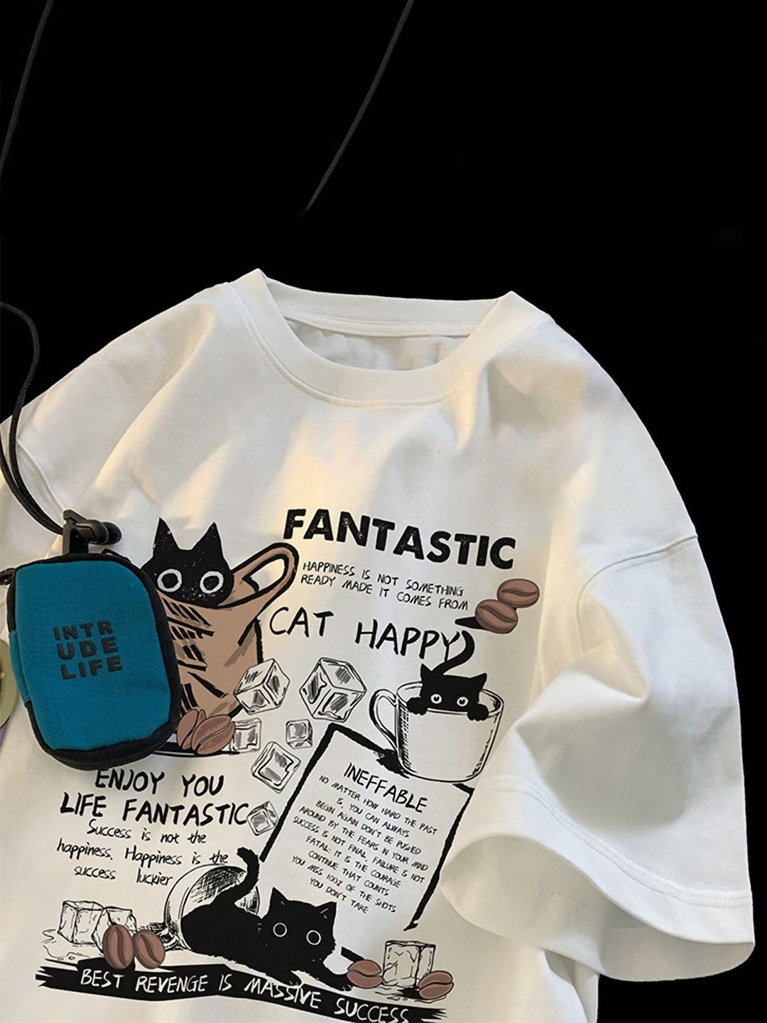 StyleCast Men Cotton Graphic Printed Drop-Shoulder Sleeves T-shirt, White
StyleCast Men Cotton Graphic Printed Drop-Shoulder Sleeves T-shirt, White