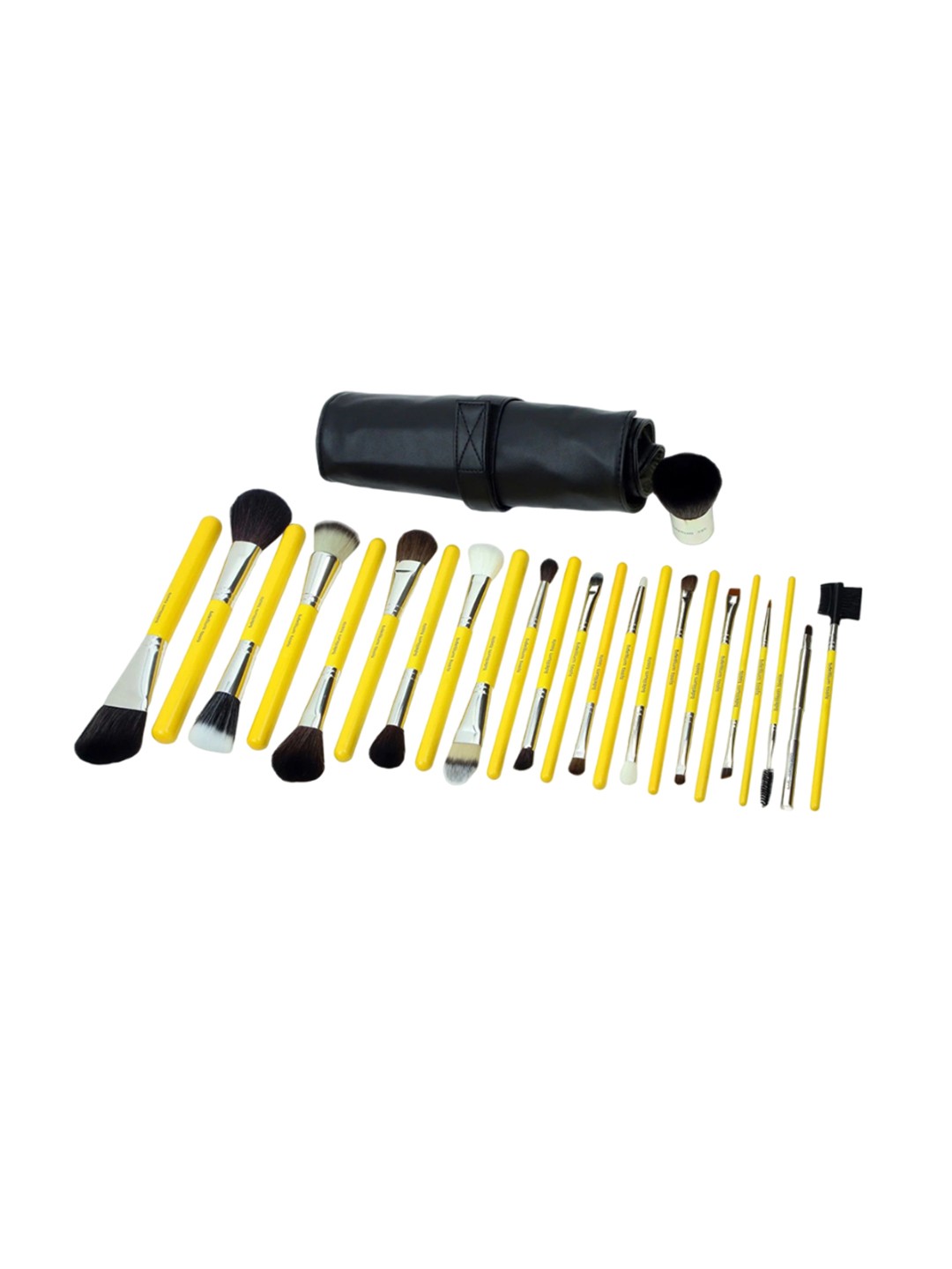 Bdellium Tools Set Of 24 Professional Makeup Studio Luxury Brush Set With Roll-up Pouch, Yellow
Bdellium Tools Set Of 24 Professional Makeup Studio Luxury Brush Set With Roll-up Pouch, Yellow