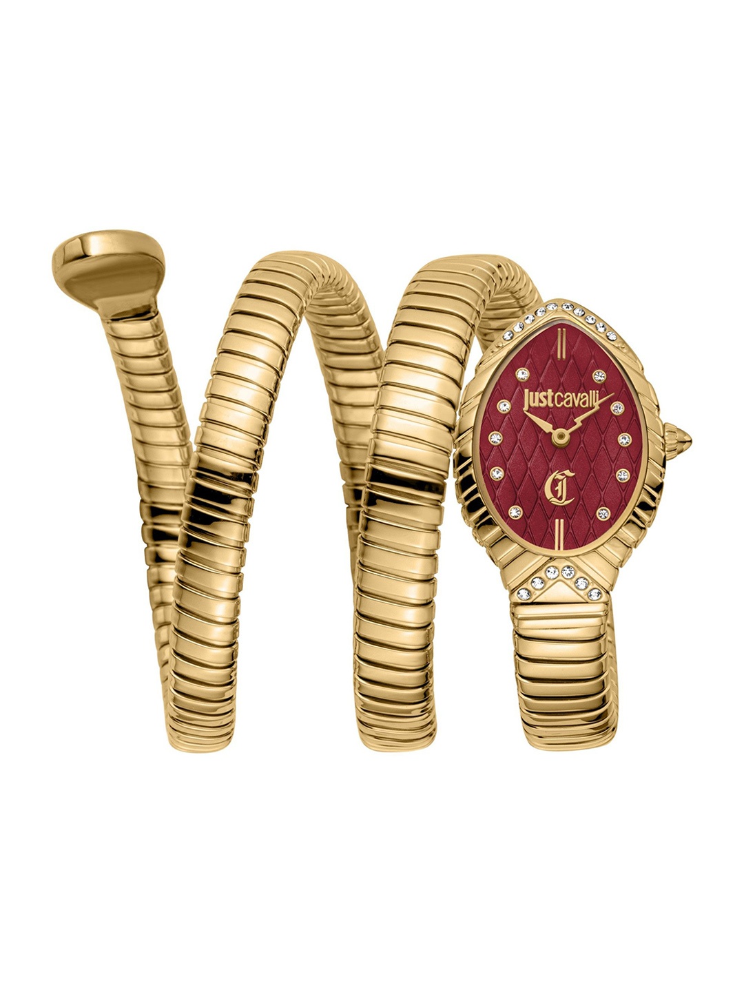 Just Cavalli Unisex specchio snake Embellished Dial & Wrap Straps Watch JC1L323M0035, Maroon
Just Cavalli Unisex specchio snake Embellished Dial & Wrap Straps Watch JC1L323M0035, Maroon