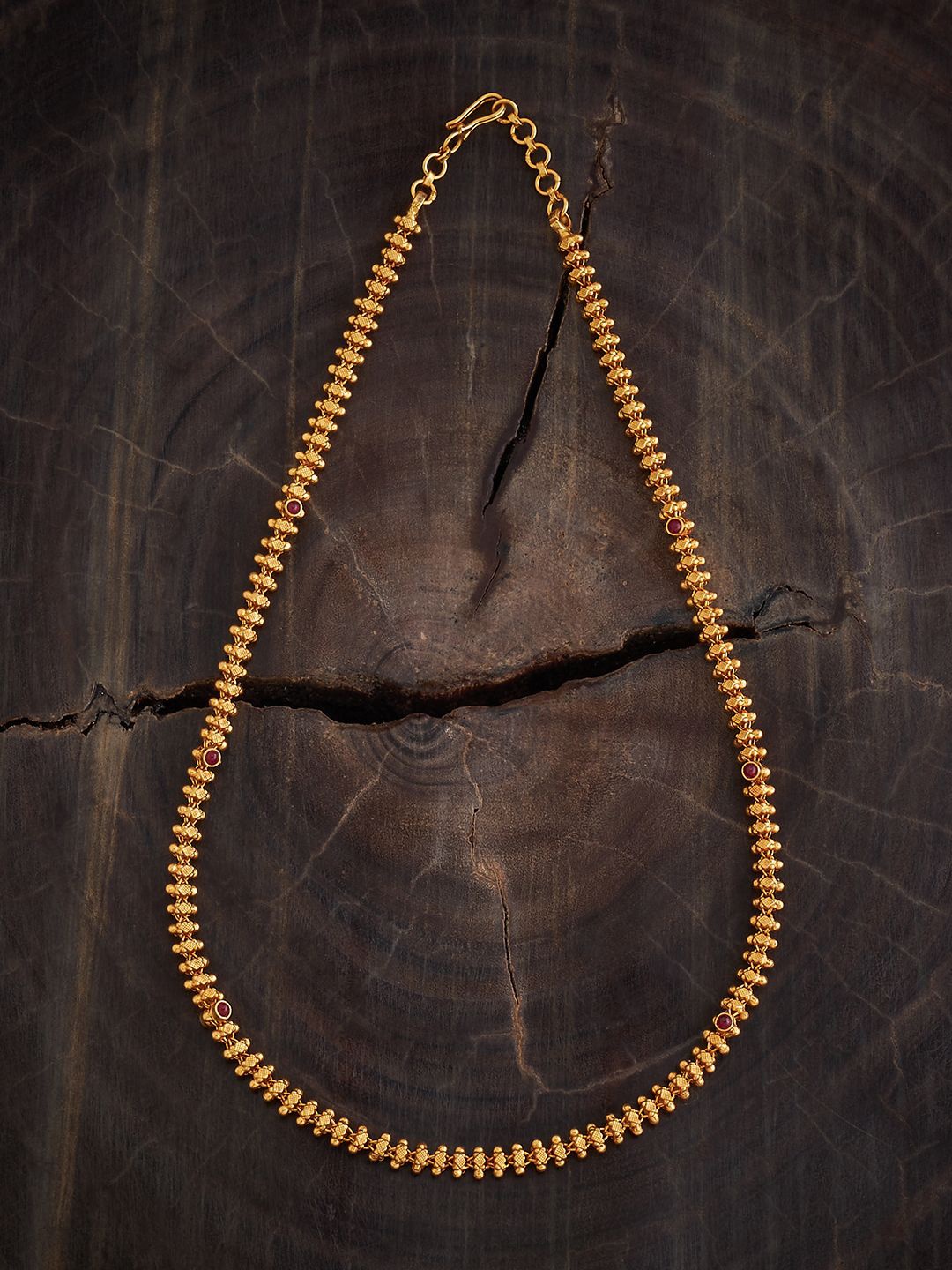 Kushal's Fashion Jewellery 92.5 Pure Silver Gold-Plated Stone Studded Temple Necklace
Kushal's Fashion Jewellery 92.5 Pure Silver Gold-Plated Stone Studded Temple Necklace