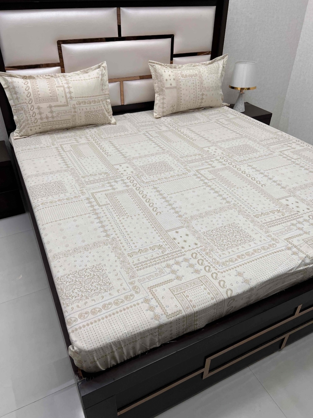 Pure Decor Pink Ethnic Motifs Printed Pure Cotton 260 TC King Bedsheet & 2 Pillow Covers
Pure Decor Pink Ethnic Motifs Printed Pure Cotton 260 TC King Bedsheet & 2 Pillow Covers