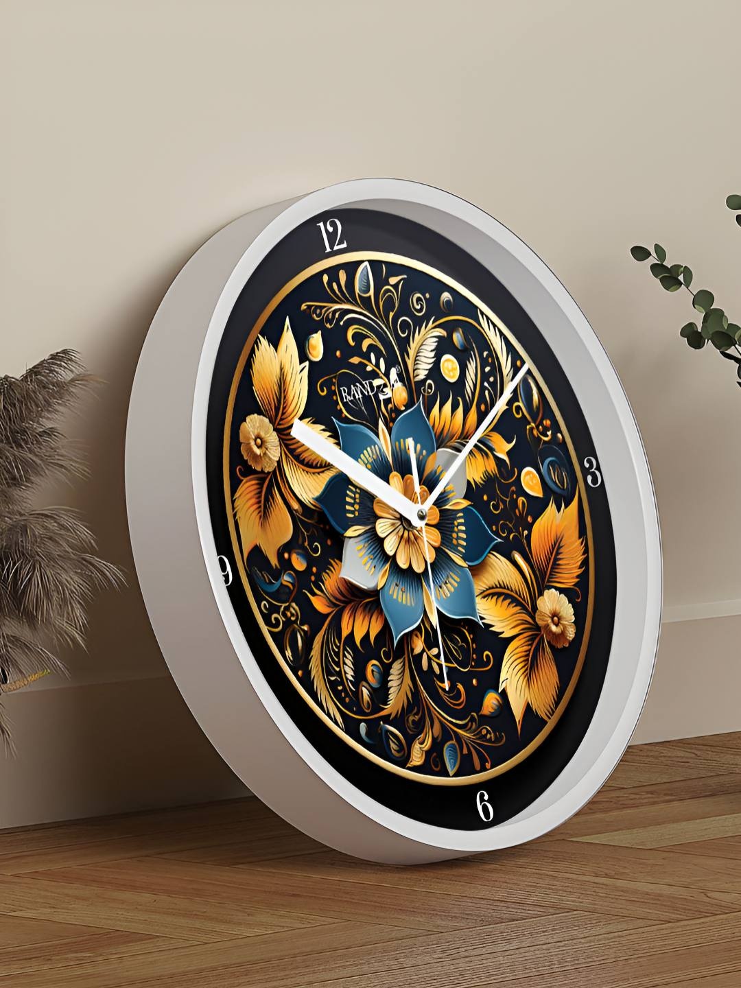 RANDOM Printed Round Shaped Sweep Silent Movement Contemporary Wall Clock, White
RANDOM Printed Round Shaped Sweep Silent Movement Contemporary Wall Clock, White