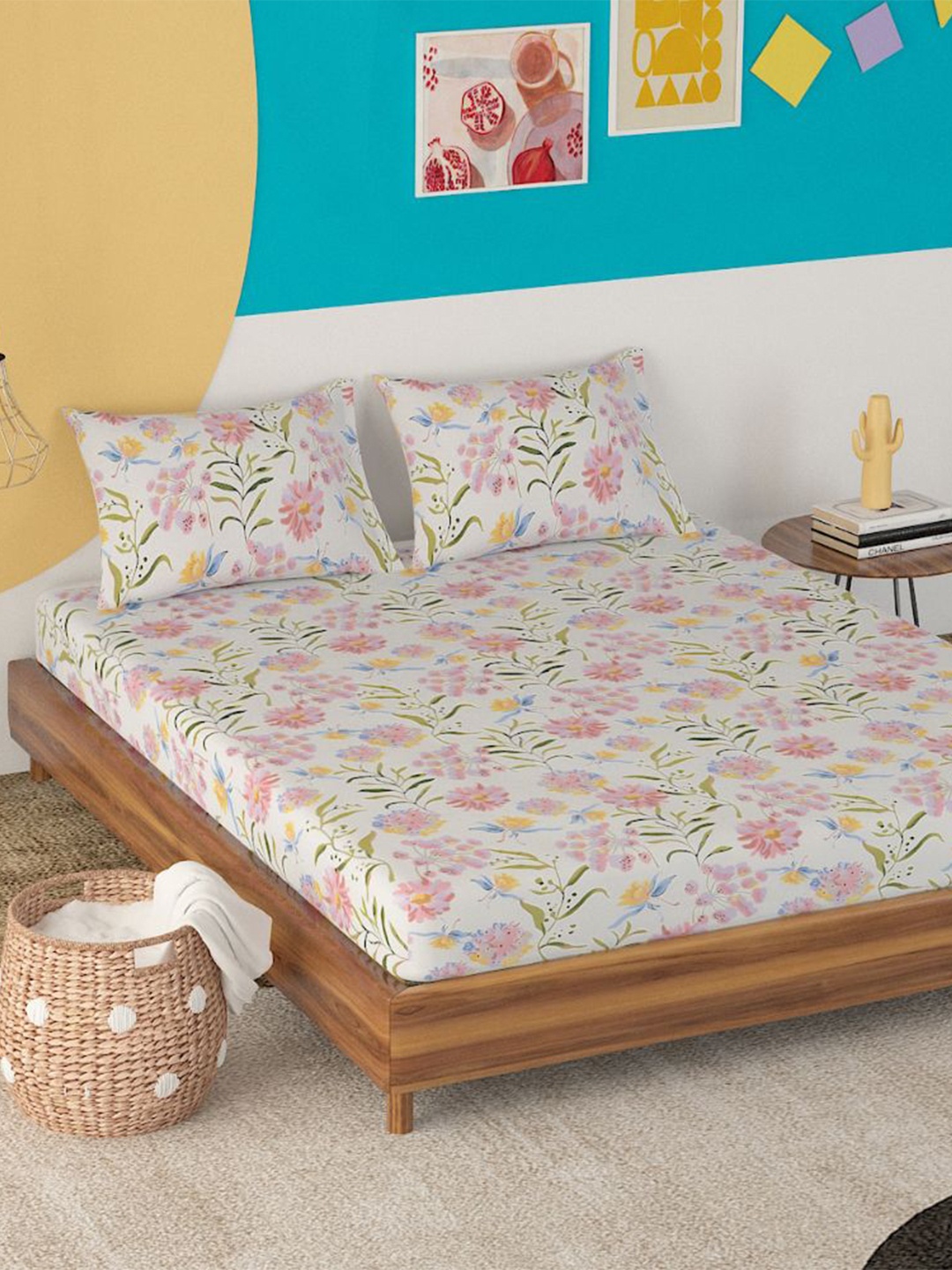 Sleepyhead Dreamcatcher White Printed 210 TC Cotton Queen Bedsheet with 2 Pillow Covers
Sleepyhead Dreamcatcher White Printed 210 TC Cotton Queen Bedsheet with 2 Pillow Covers