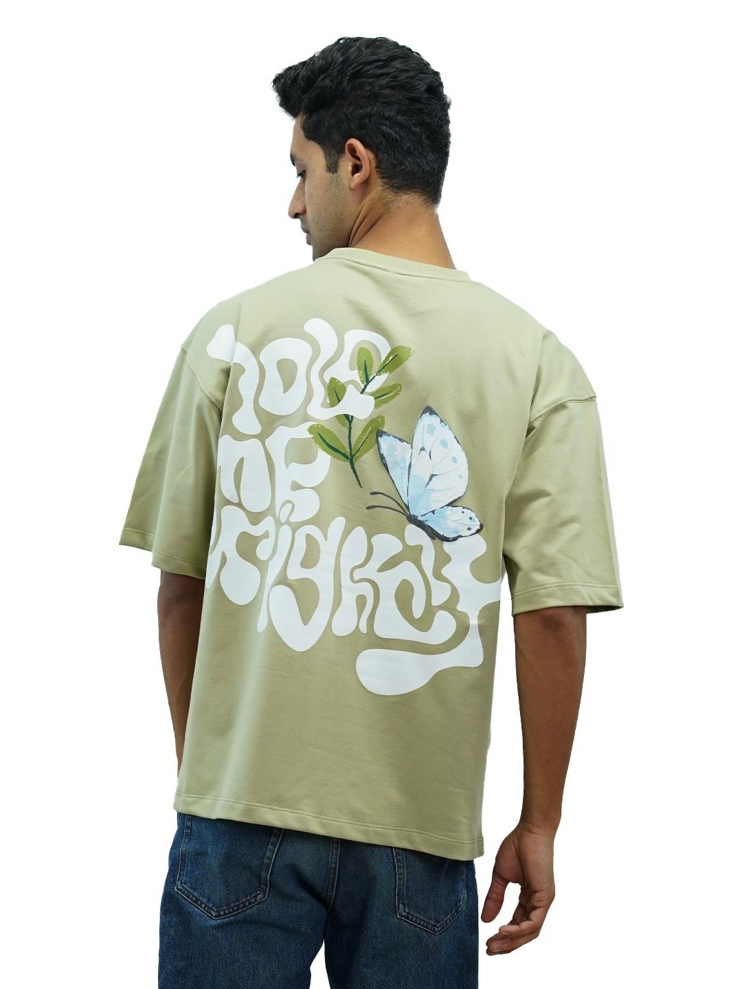 KHAAKI Men Bio Finish Typography Printed Round Neck Cotton Oversized T-shirt, Lime green
KHAAKI Men Bio Finish Typography Printed Round Neck Cotton Oversized T-shirt, Lime green