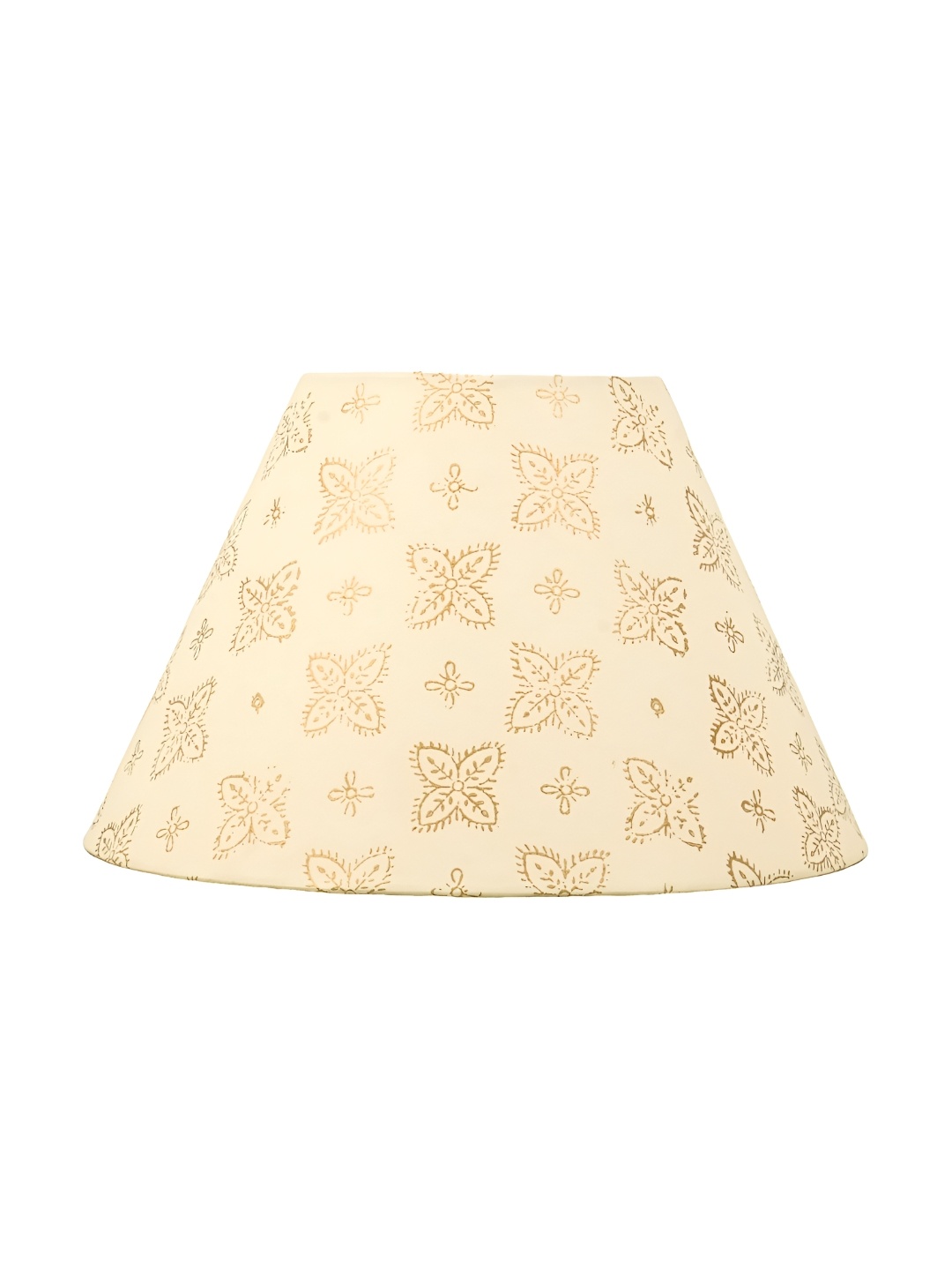 Lampenschirm India Gold-Toned Printed Cotton Contemporary Frustum Shaped Table Lamp Shade
Lampenschirm India Gold-Toned Printed Cotton Contemporary Frustum Shaped Table Lamp Shade