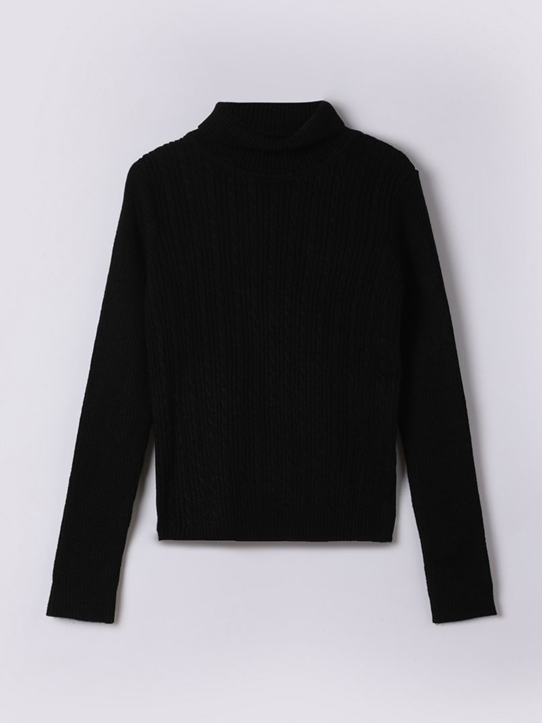 Fame Forever by Lifestyle Girls Acrylic Long Sleeves Turtle Neck Pullover Sweaters, Black
Fame Forever by Lifestyle Girls Acrylic Long Sleeves Turtle Neck Pullover Sweaters, Black