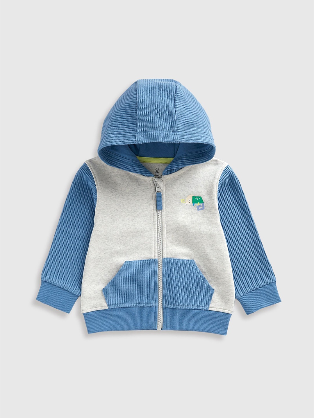 mothercare Boys Antimicrobial Colourblocked Hood Cotton Front-Open Sweatshirt, Grey
mothercare Boys Antimicrobial Colourblocked Hood Cotton Front-Open Sweatshirt, Grey