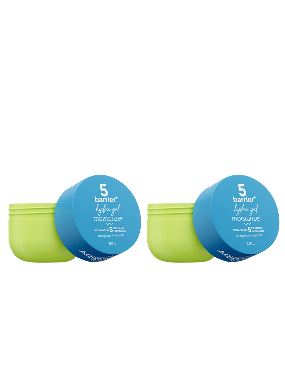 Aqualogica 2 Pcs 5 Barrier Hydra Gel Moisturizer With Ceramides & Avocado - 200g, Green
Aqualogica 2 Pcs 5 Barrier Hydra Gel Moisturizer With Ceramides & Avocado - 200g, Green