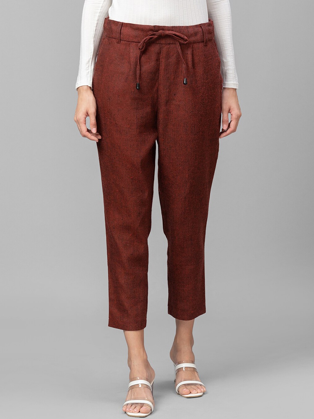Globus Women Rust Trousers