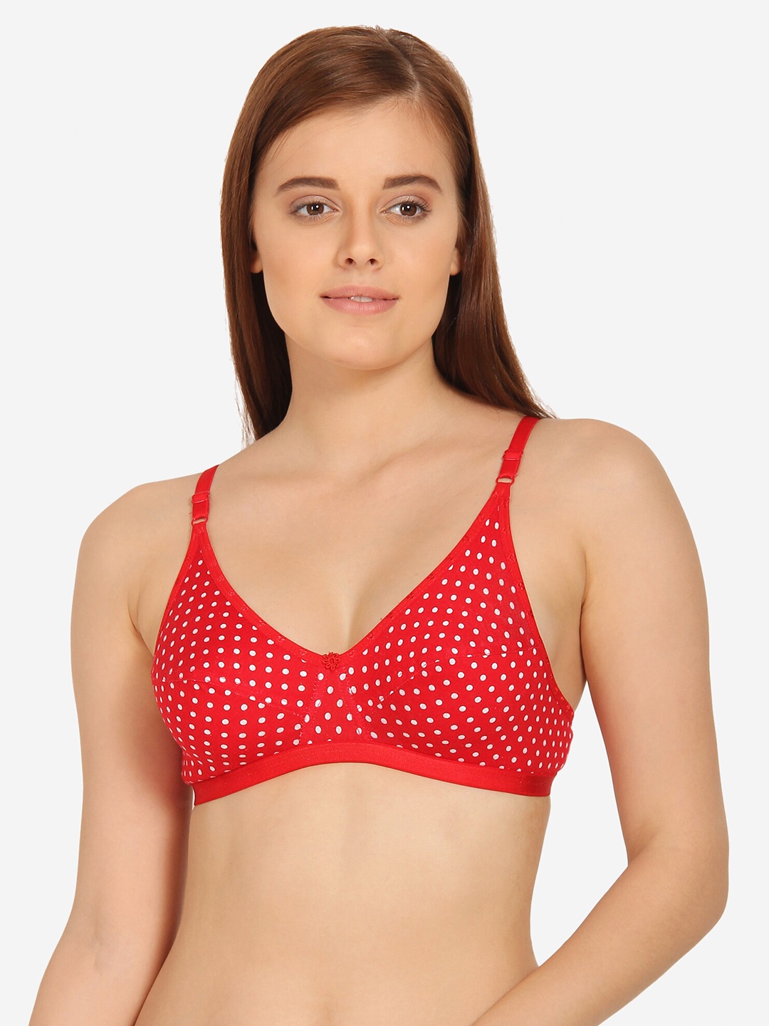 Innocence Red Cotton Non-Wired Non-Padded Polka Dot Print Bra BBAPLIN88701_32B_0
Innocence Red Cotton Non-Wired Non-Padded Polka Dot Print Bra BBAPLIN88701_32B_0