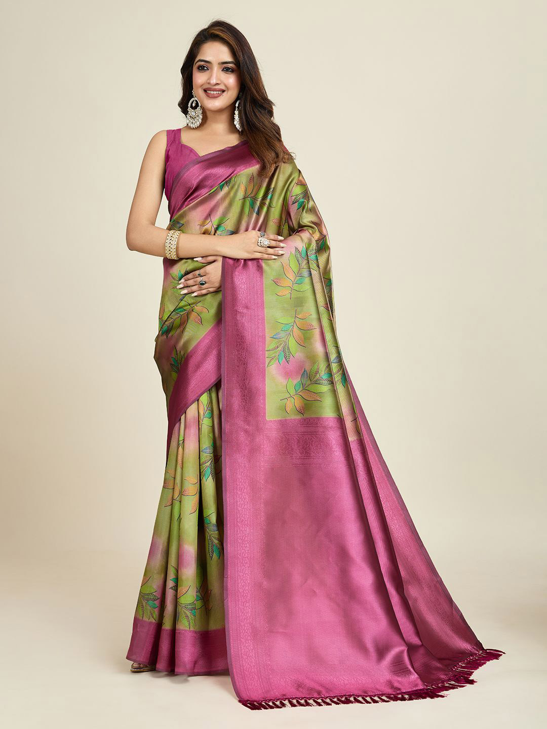 SHANVIKA Floral Saree, Green
SHANVIKA Floral Saree, Green