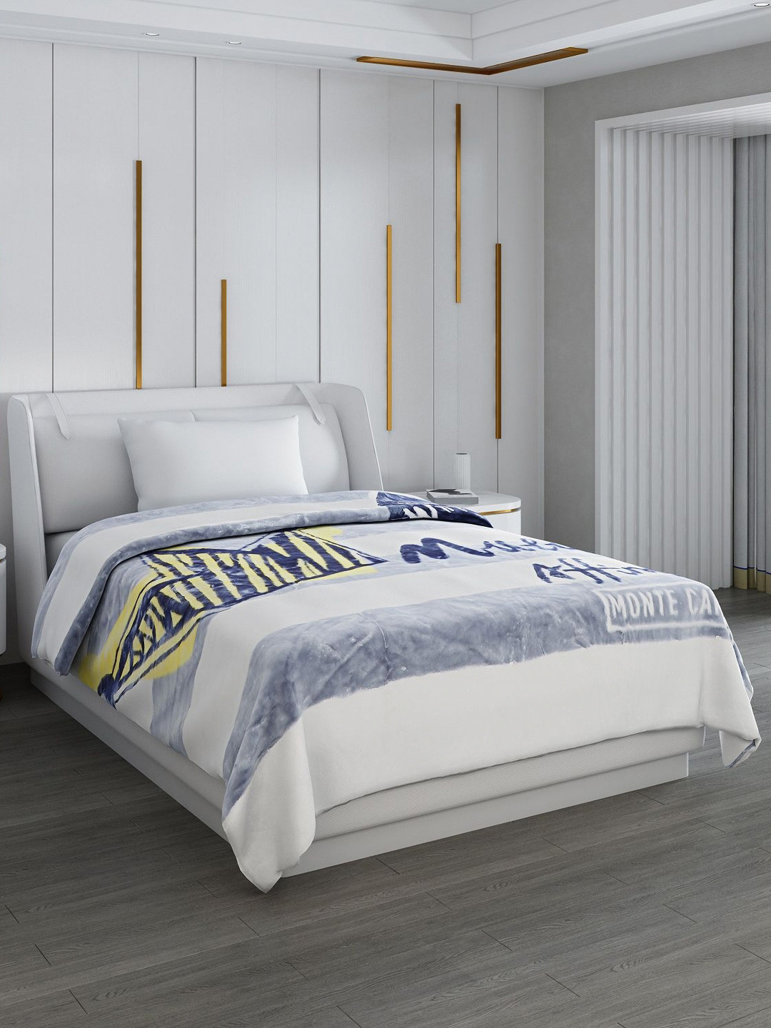 Monte Carlo White & Grey Striped Mild Winter 600 GSM Single Bed Blanket
Monte Carlo White & Grey Striped Mild Winter 600 GSM Single Bed Blanket